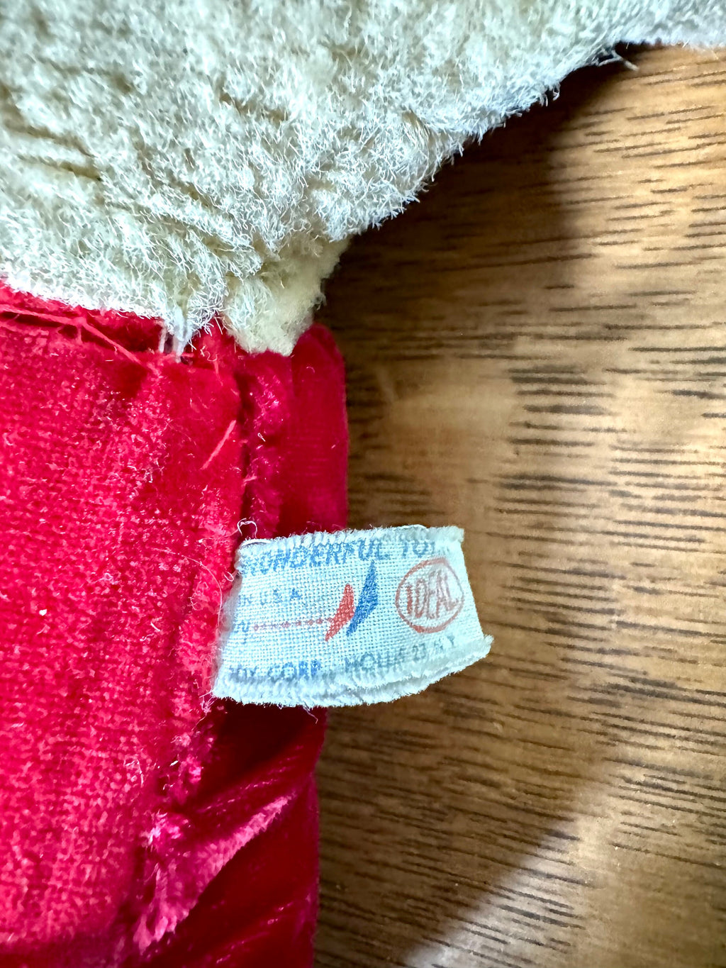 Vintage Distressed Mighty Mouse Stuffed Animal | Ideal Mighty Mouse | Ideal Toy Mighty Mouse | Distressed Mighty Mouse