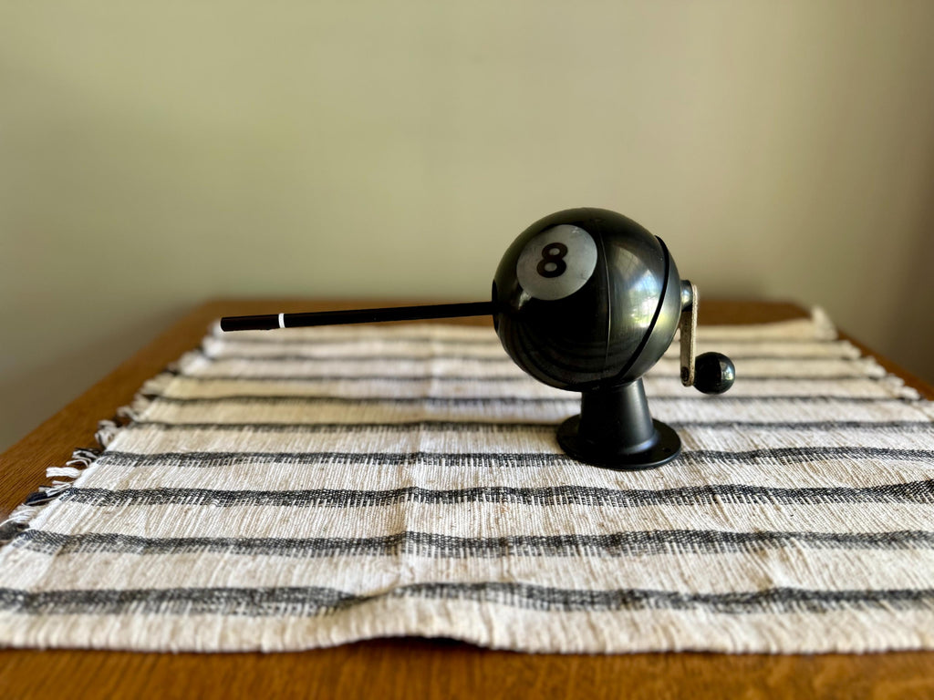 Vtg MCM Eight Ball Berol Pencil Sharpener | Eight Ball Berol Sharpener | Wall Mounted Pencil | MCM Ball Table Top Pencil Sharpener