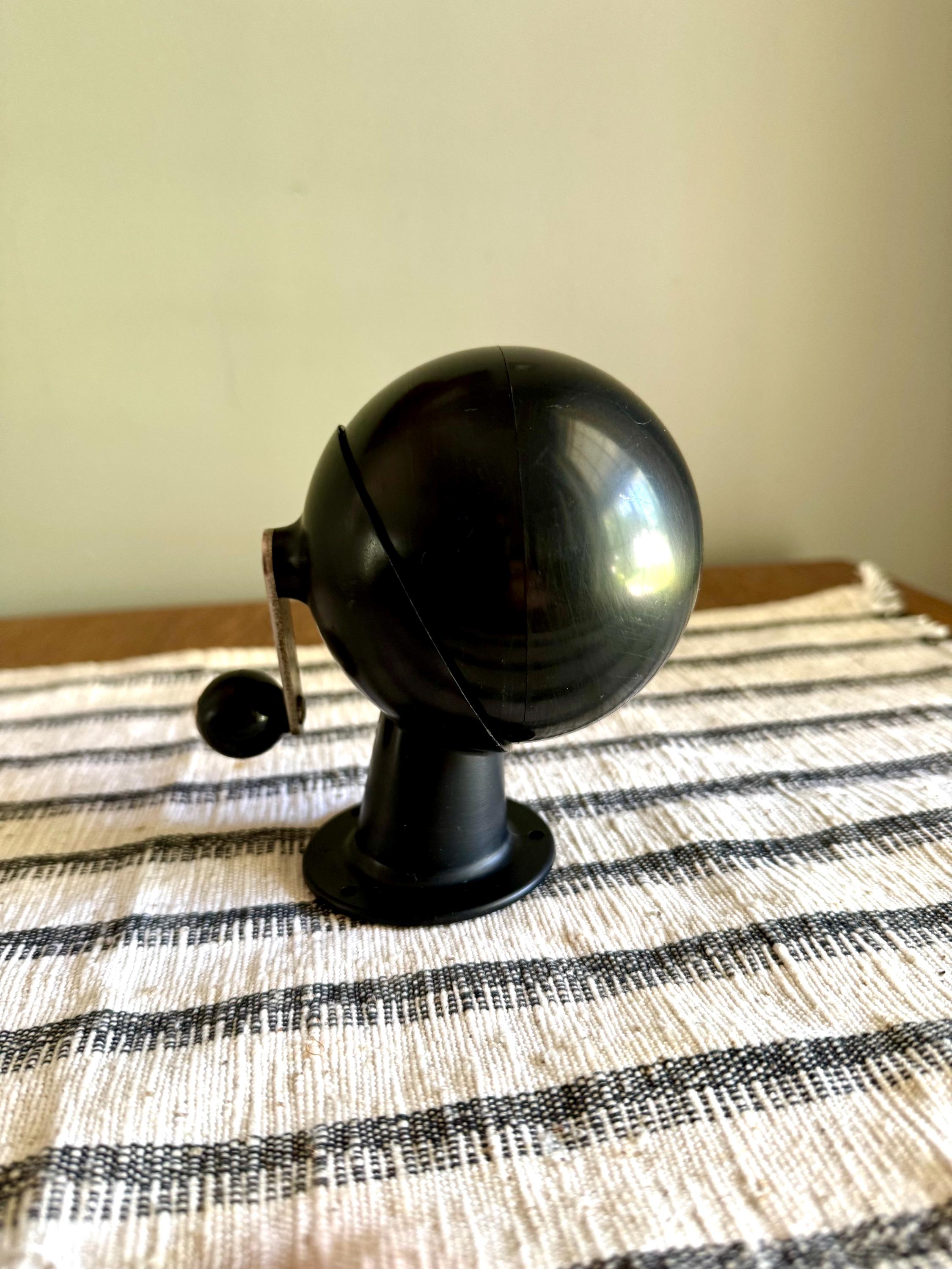 Vtg MCM Eight Ball Berol Pencil Sharpener | Eight Ball Berol Sharpener | Wall Mounted Pencil | MCM Ball Table Top Pencil Sharpener