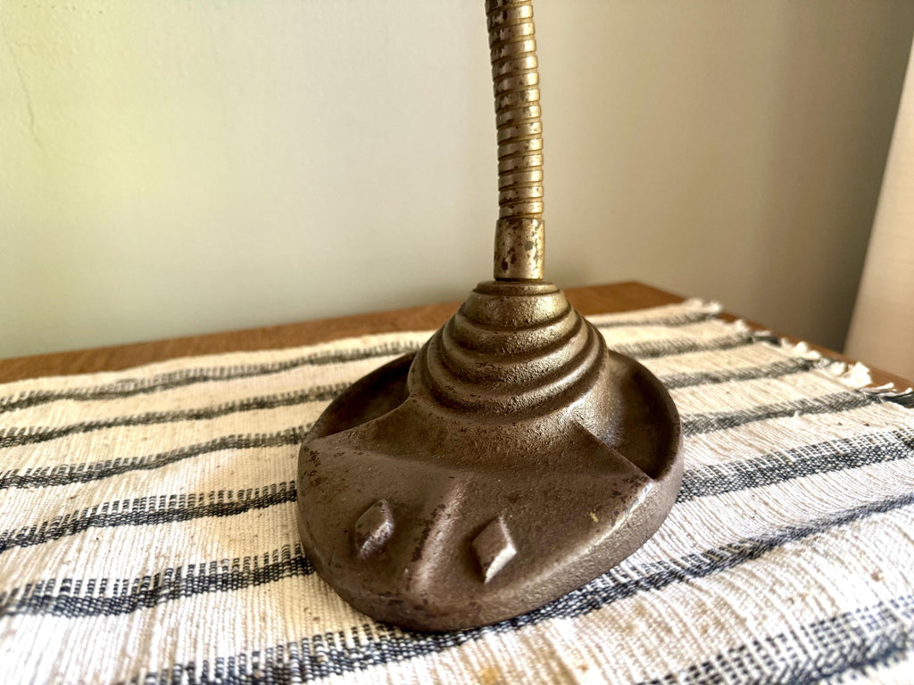 Rustic Industrial Desk Lamp | Distressed Gooseneck Task Lamp | Workstation Lamp | Drafting Lamp | Factory Lamp| Fortune N3 Distressed Lamp