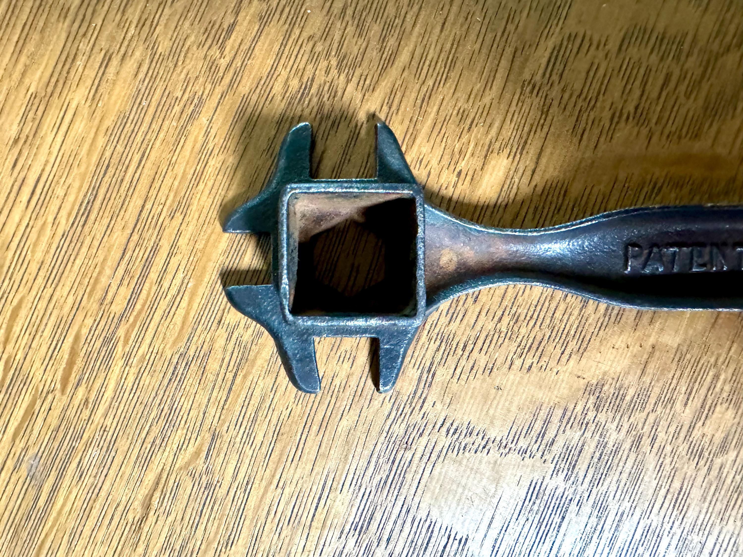 Antique Dayton Buggy Company | Dayton Carriage Wrench | Antique 1800's Carriage Dayton Wrench | Antique Tools | Implement Wrench