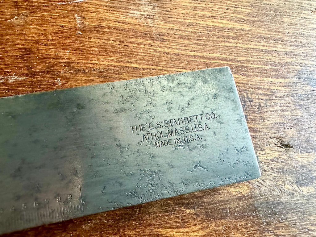 Vintage Starrett 36" Vernier Calipers Inside/Outside Model No.122  | Large L.S. Starrett Co. Outside/Inside Caliper in Case