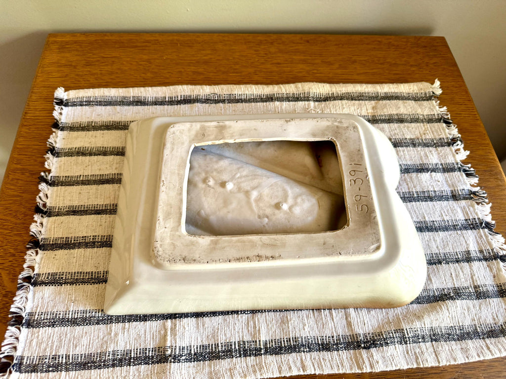 Mid Century Musical Themed Ceramic Ashtray | Sip and Smoke Ceramic Ashtray | Music Themed Ashtray | Mid Century Modern Ceramic Ashtray