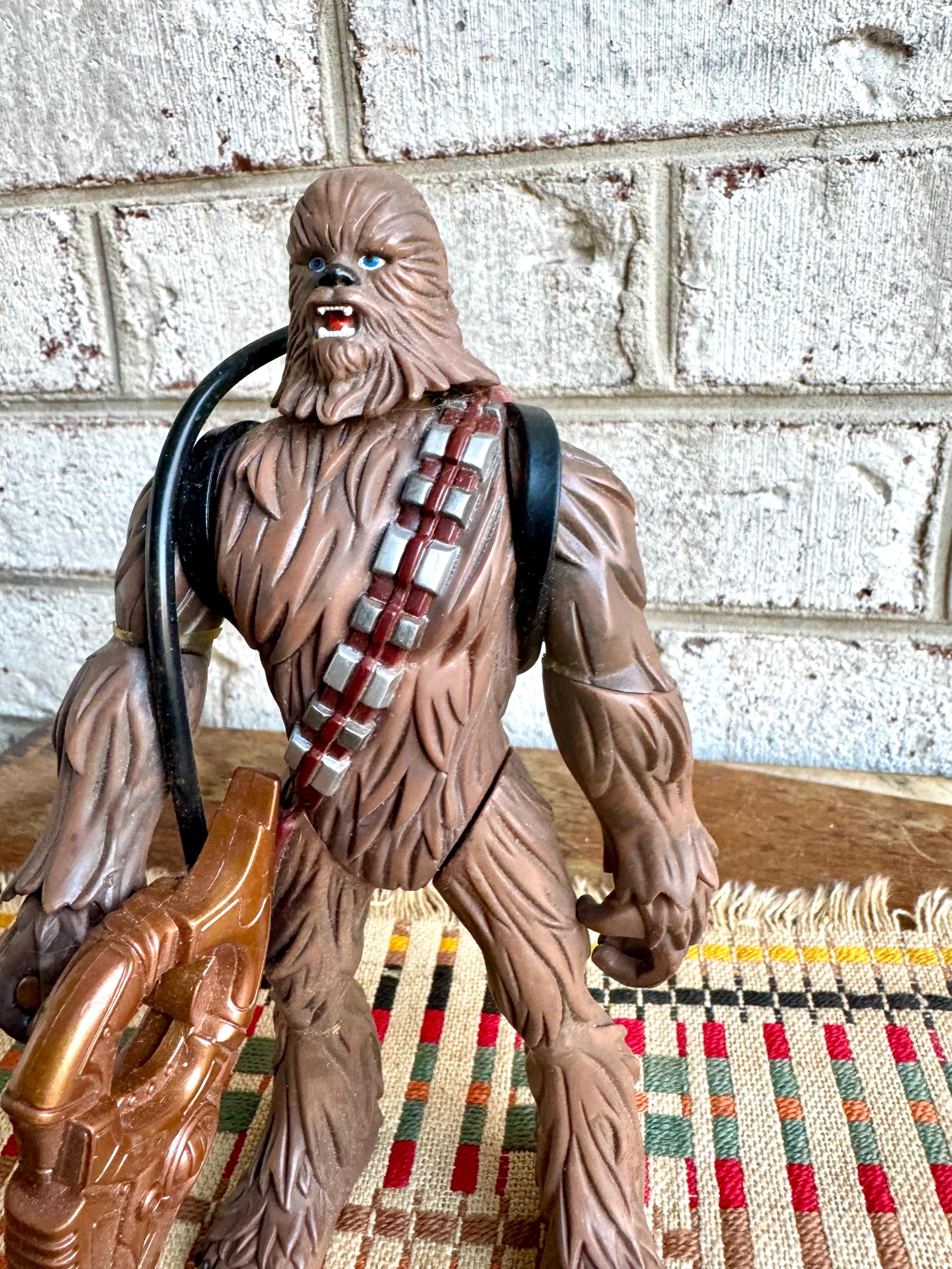 Star Wars Hasbro Chewbacca Action Figure | Star Wars Force Battlers Chewbacca Wookie 8" Loose Action Figure with Gun