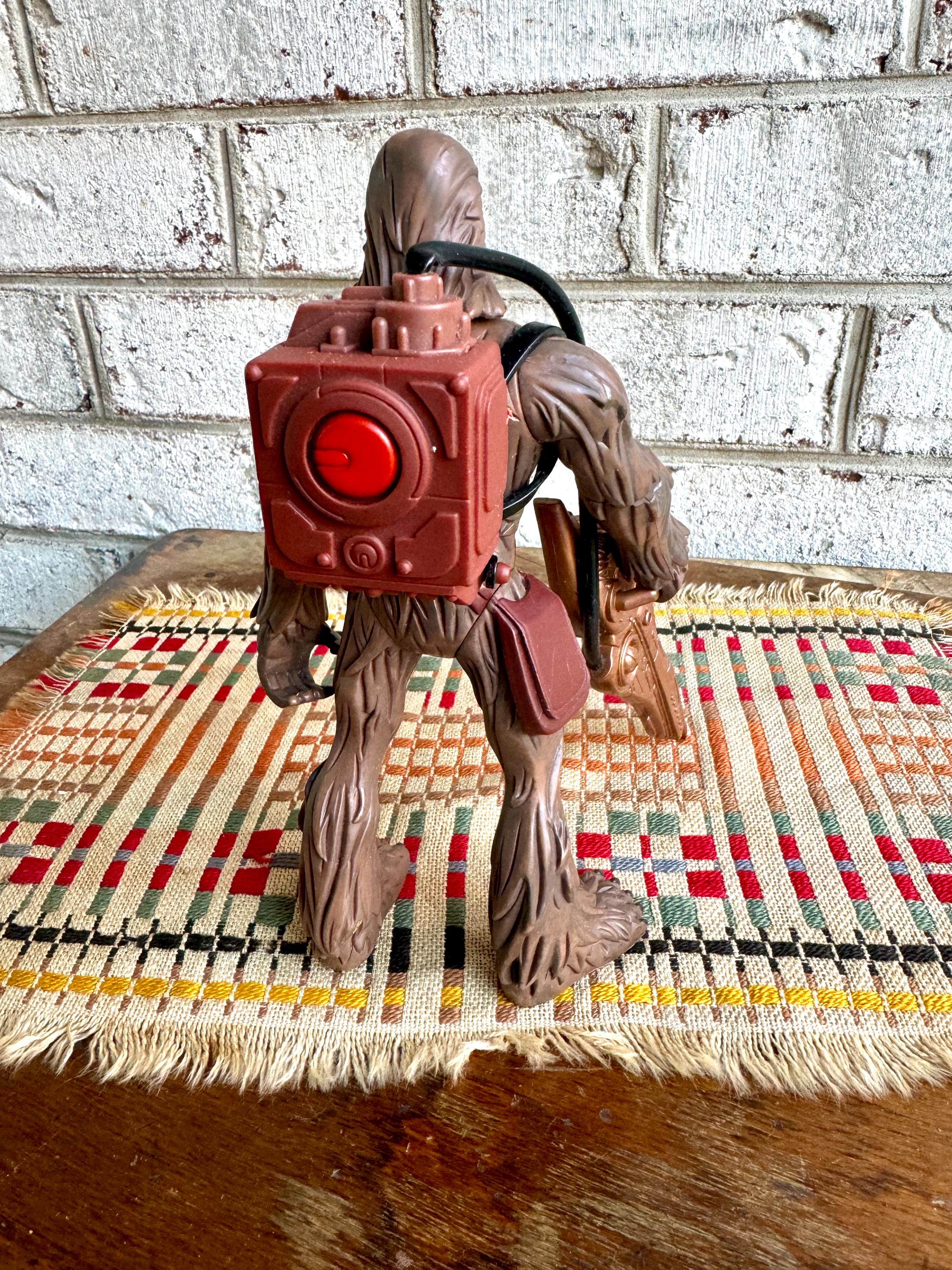 Star Wars Hasbro Chewbacca Action Figure | Star Wars Force Battlers Chewbacca Wookie 8" Loose Action Figure with Gun