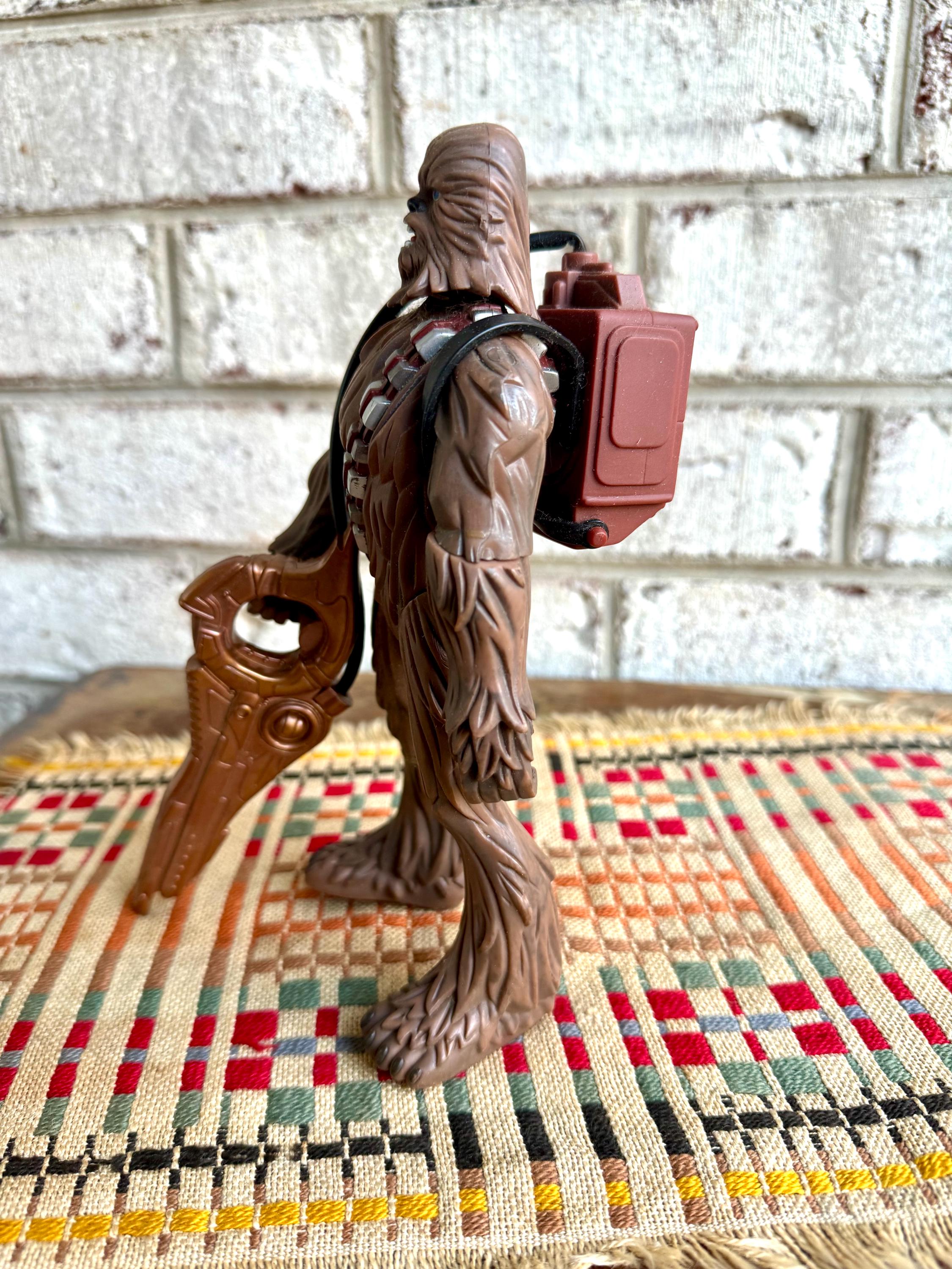 Star Wars Hasbro Chewbacca Action Figure | Star Wars Force Battlers Chewbacca Wookie 8" Loose Action Figure with Gun