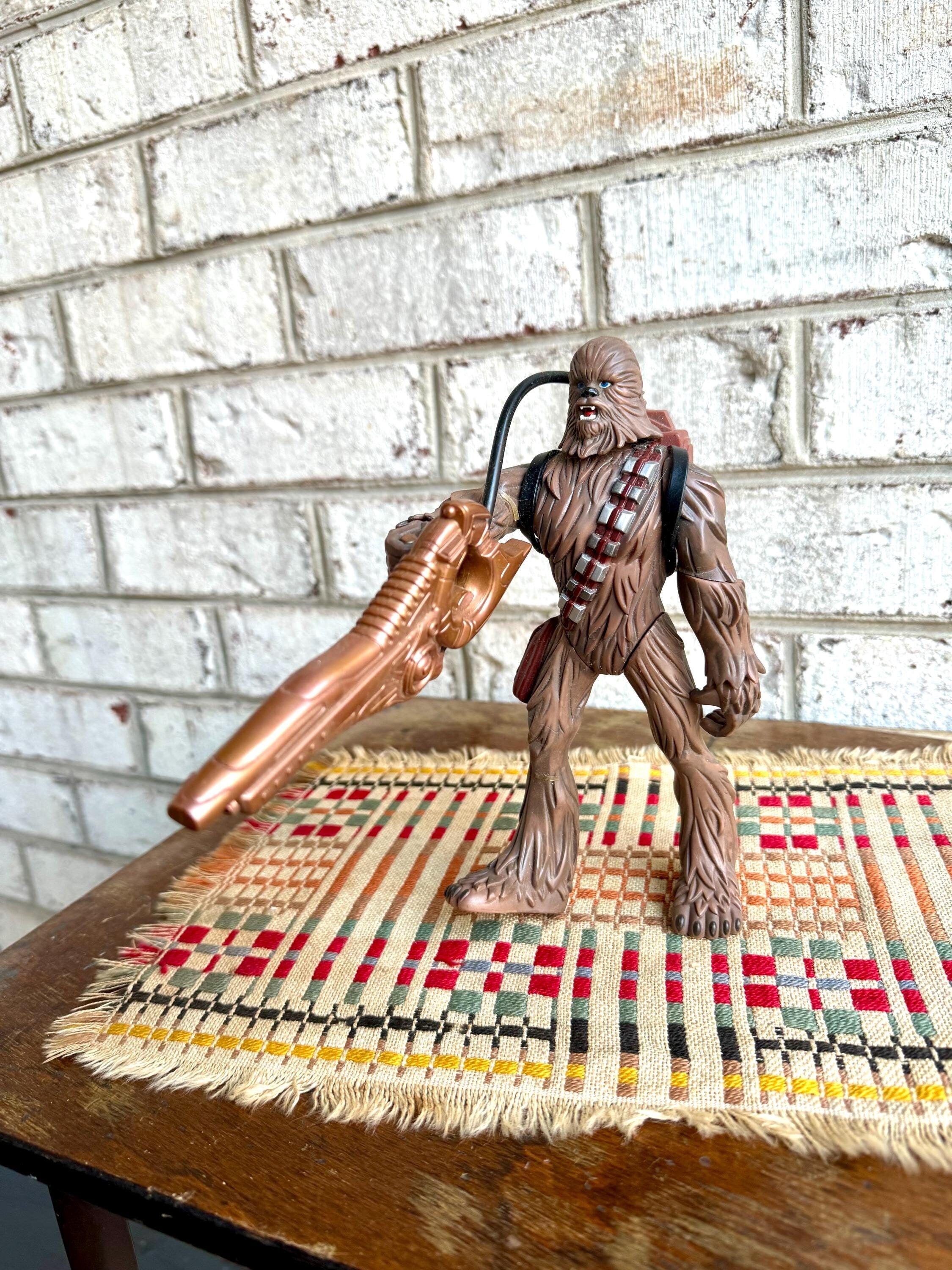 Star Wars Hasbro Chewbacca Action Figure | Star Wars Force Battlers Chewbacca Wookie 8" Loose Action Figure with Gun