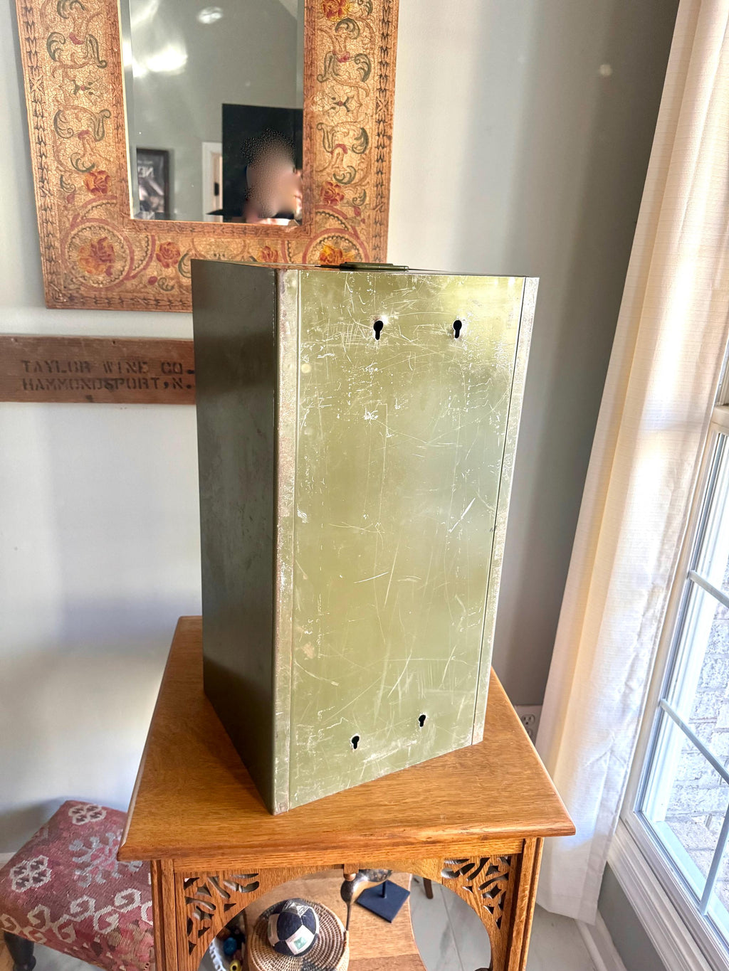 Vtg Industrial Metal Cabinets | 1 Stack-A-File Green Cabinet| 1 Large Stackable File Bin | 1 Industrial Storage Organizers (4 available)