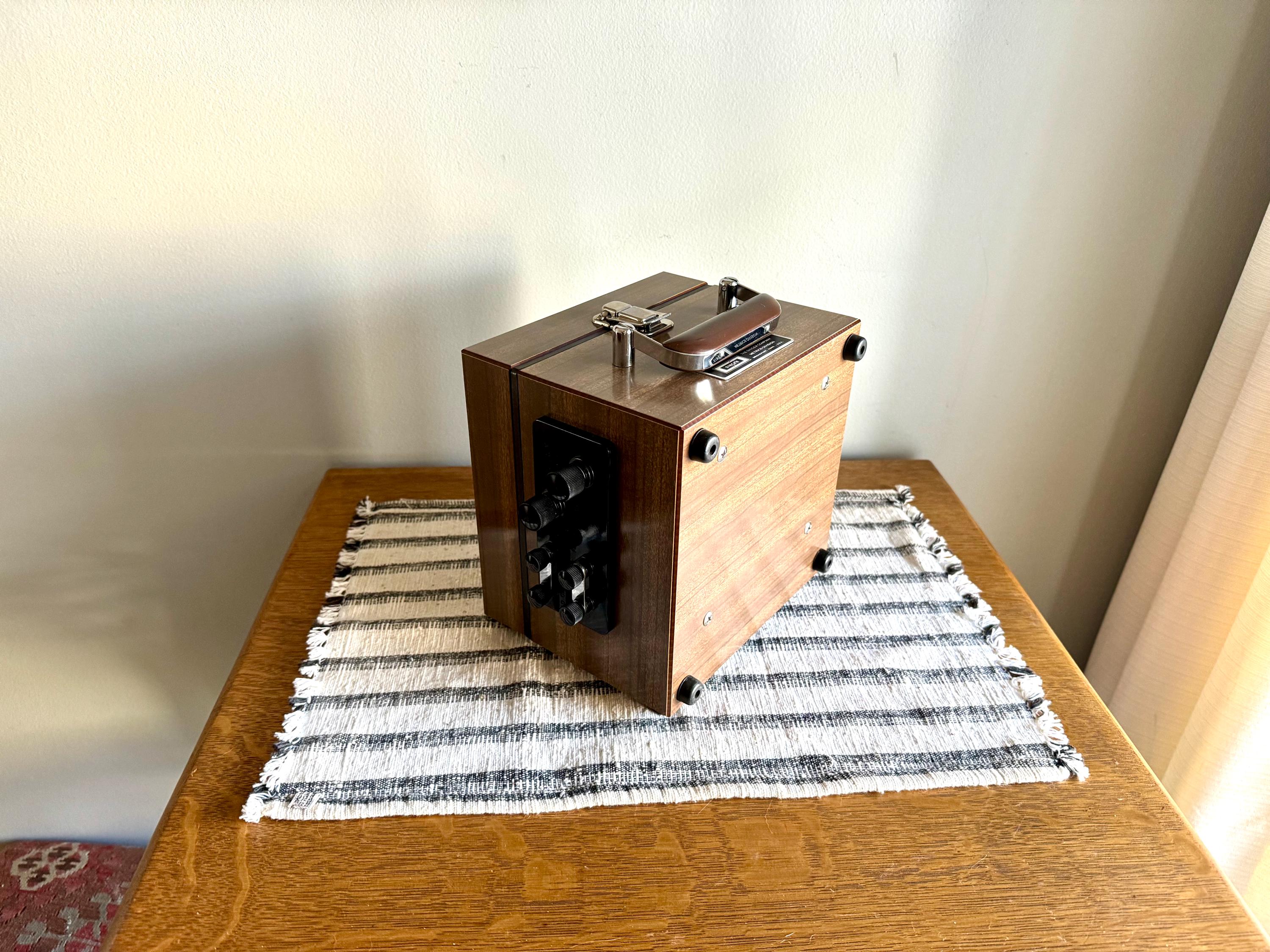 Vintage Portable Singer Single Phase Low Power Factor Wattmeter | Sensitive Research Singer Wattmeter | Singer Wattmeter Case
