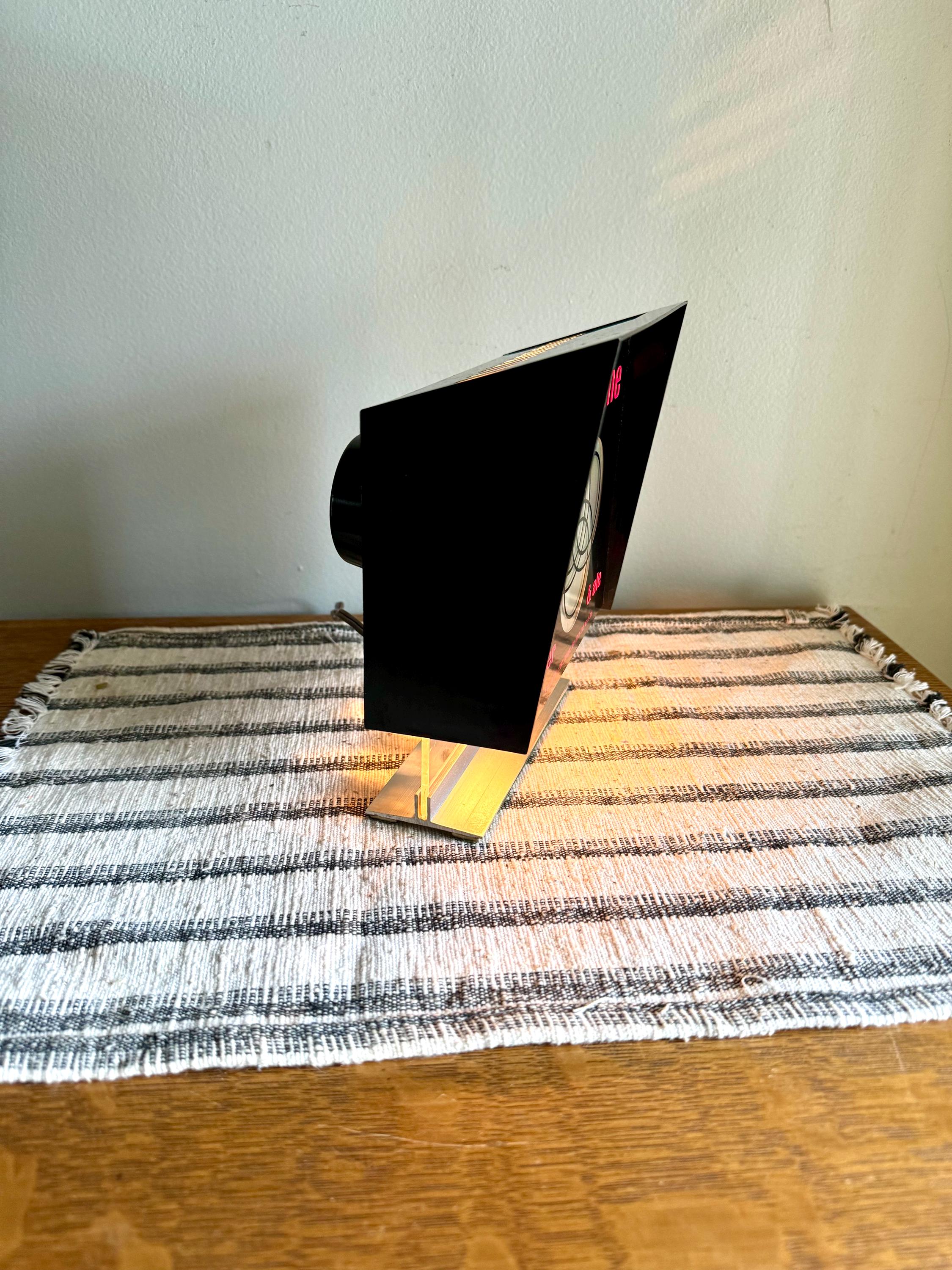 Ballantine Beer Motion Advertisement Sign | Bar Register Light Motion Sign | Small Ballantine Beer Light Motion Sign