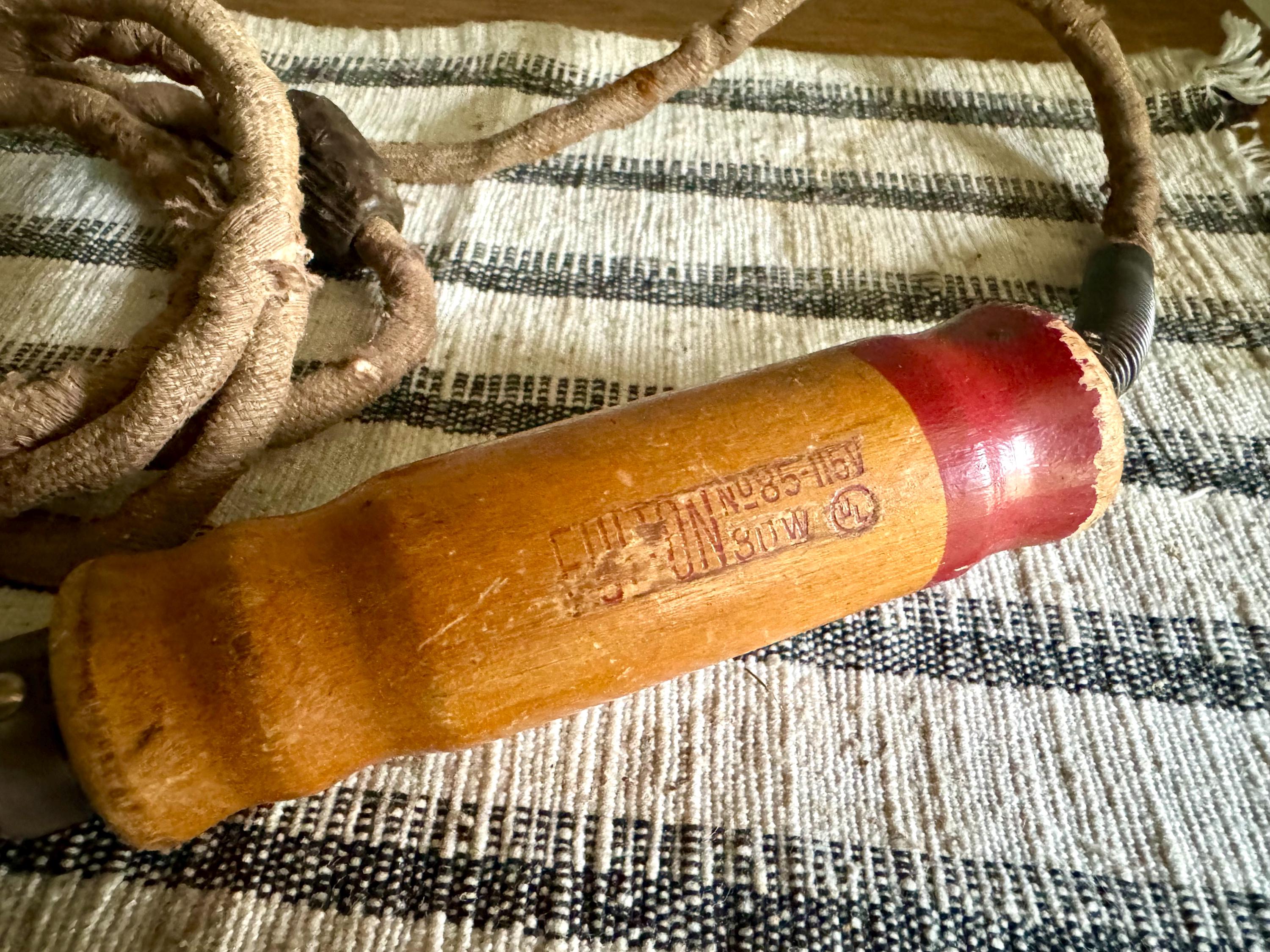 Vtg Fulton No. 85 Soldering Iron | Wood Handled Electric Soldering Iron Wand | Large Working Soldering Iron