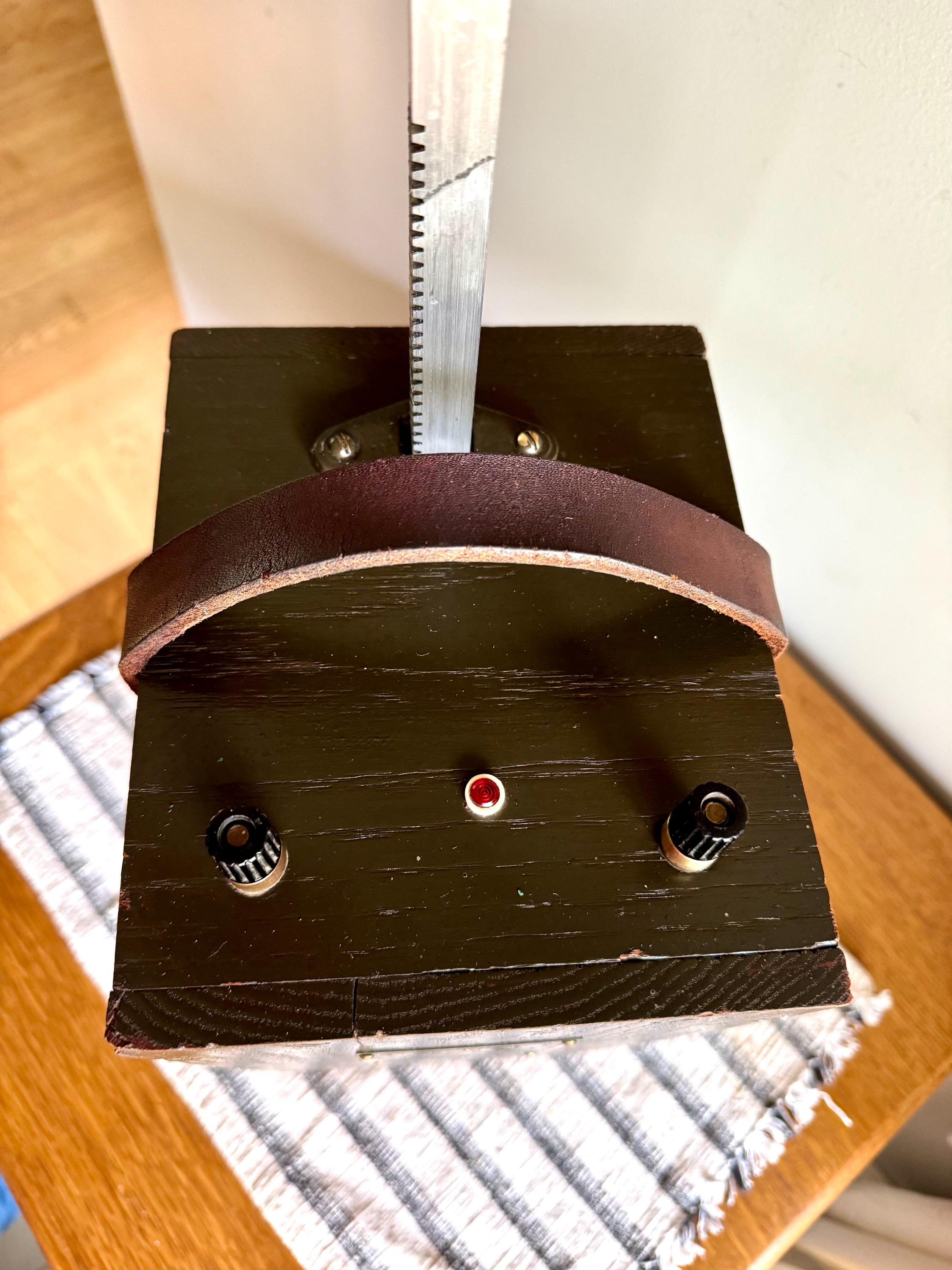 WW2 Era Fidelity Blasting Machine | Old Dynamite Detonator Box | TNT Plunger Detonator | U.S. Army Blasting Machine | Green Detonator Box
