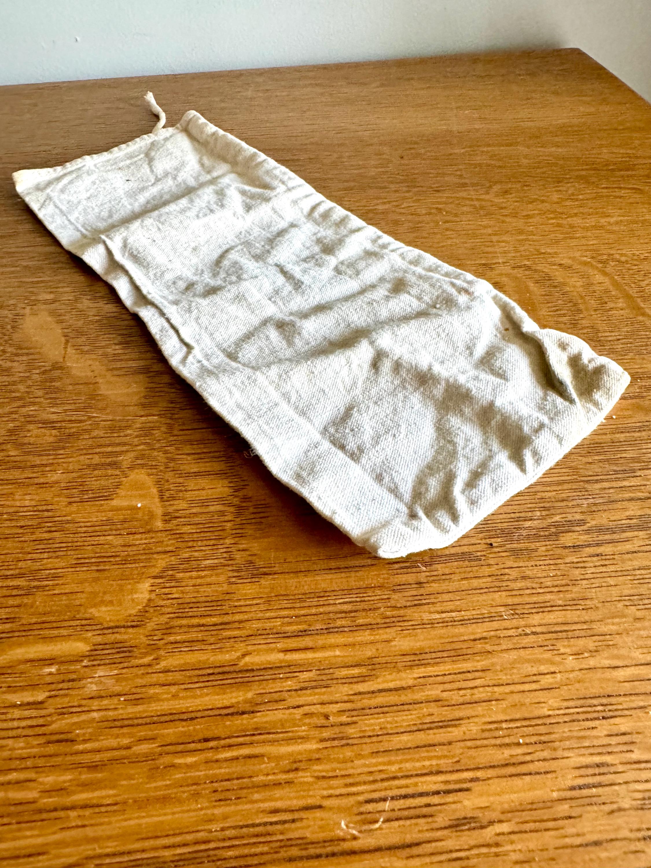 Vtg Pittsburgh National Canvas Coin Bag | Small Vintage Canvas Money Bag | Pittsburgh, Pa Coin Canvas Bag