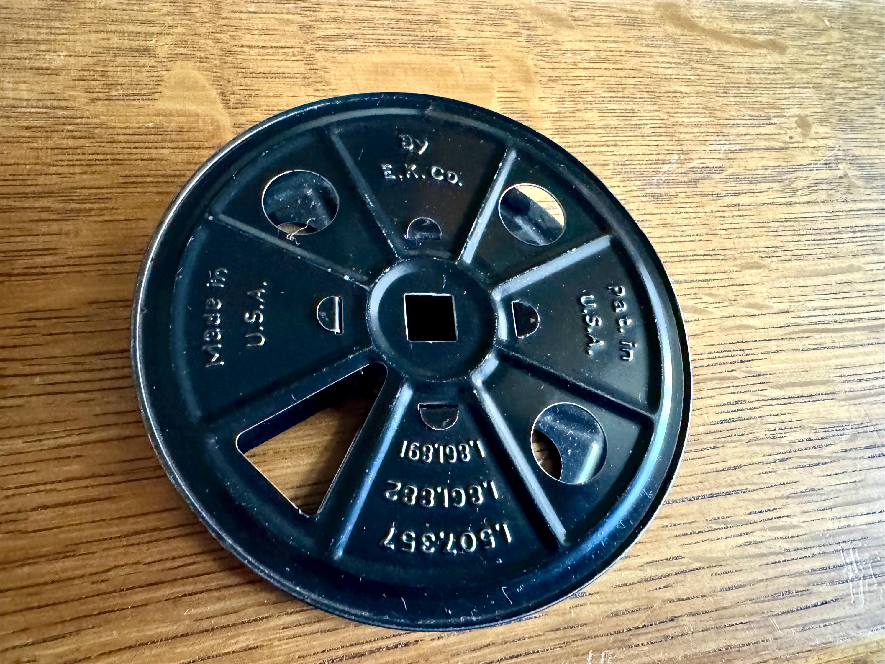 Vtg Kodak Film Reels and Canisters | Small Black Eastman Kodak Film Reels and Canisters | 11 Reels and 7 Canisters | Kodak Film Reels