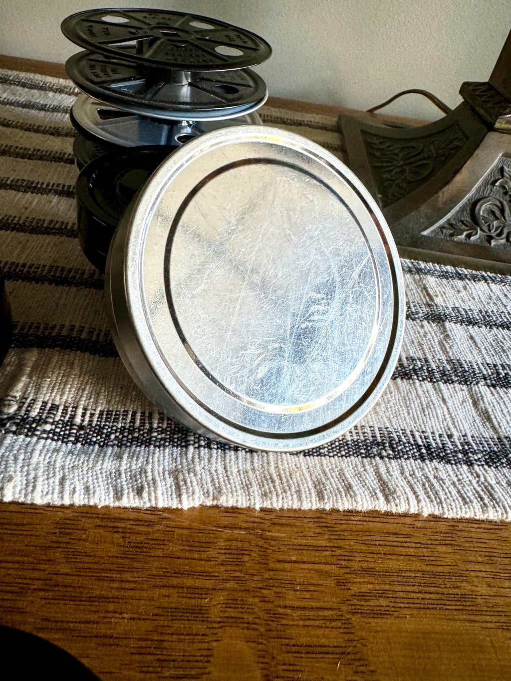 Vtg Kodak Film Reels and Canisters | Small Black Eastman Kodak Film Reels and Canisters | 11 Reels and 7 Canisters | Kodak Film Reels