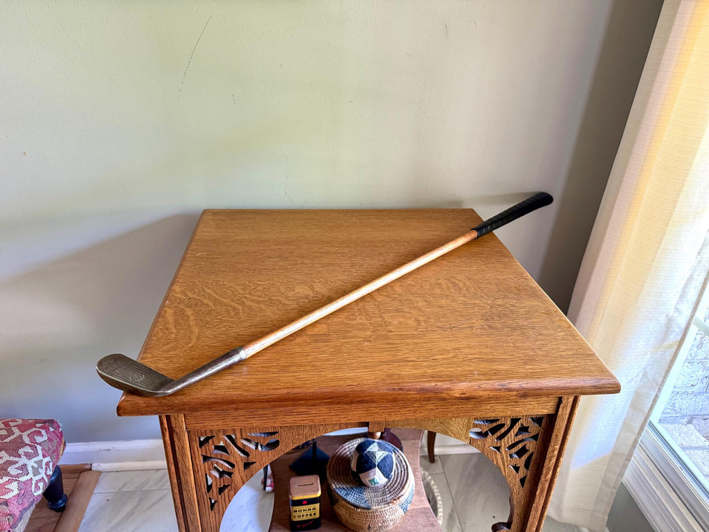 Vtg Hickory Shaft Putter | Wilson Aim Rite Hickory Putter | Wooden Shaft Putter | Antique Wood Putter | Bob Lee Donald Signed Putter
