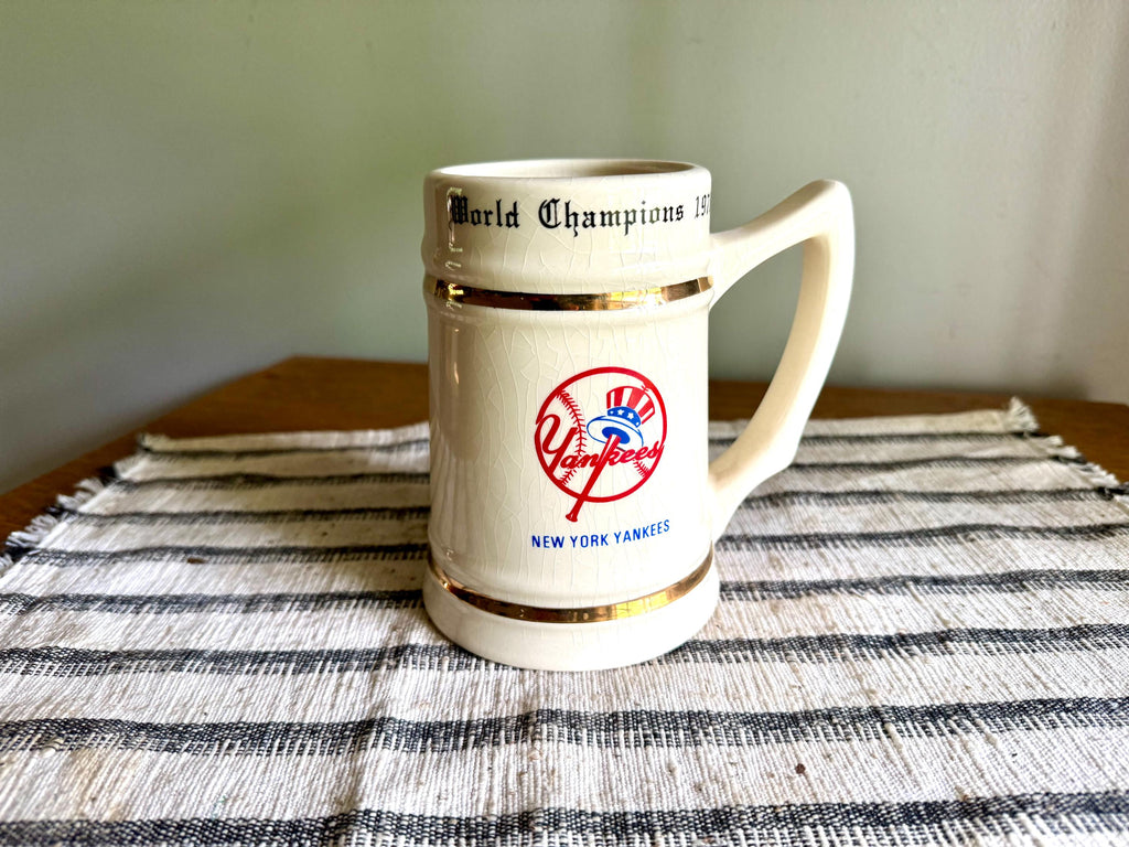 Vtg Lewis Bros. New York Yankees 1978 World Series Champions Mug | New York Yankees 1978 Champions Mug | Yankees 1978 Champions Beer Stein