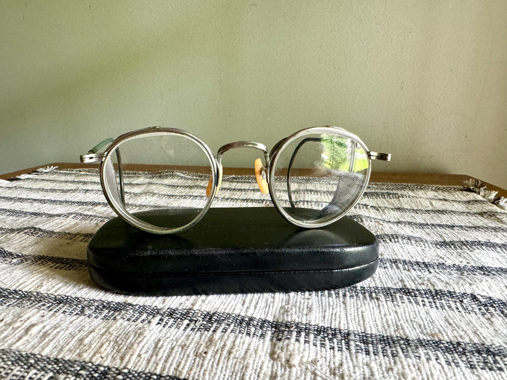 Vintage Pair Of 1950's B & L Ful-Vue 23 Safety Eyeglasses | Bausch and Lomb Safety Eyewear| Safety Eye Glasses| Bausch and Lomb Work Glasses