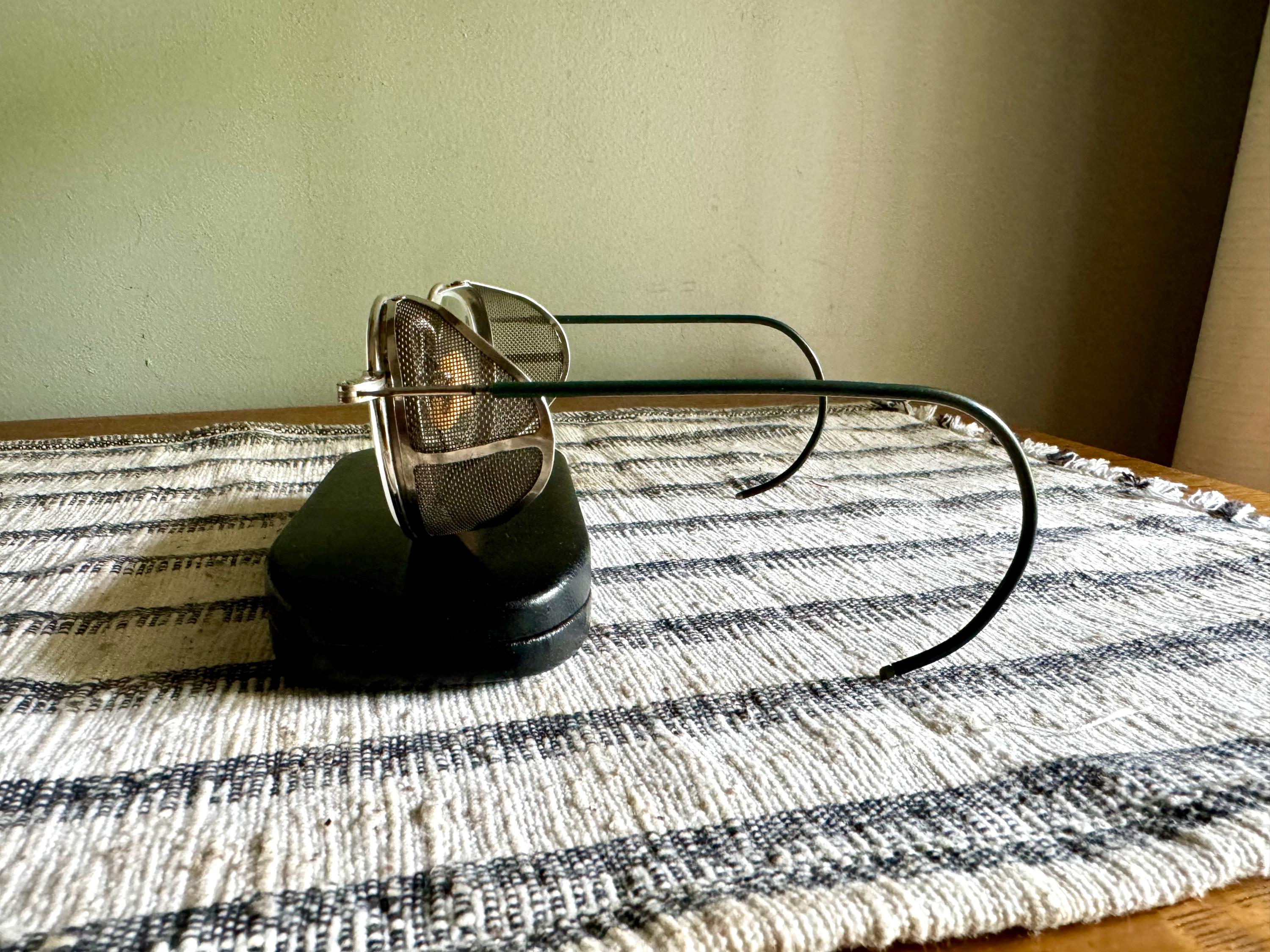 Vintage Pair Of 1950's B & L Ful-Vue 23 Safety Eyeglasses | Bausch and Lomb Safety Eyewear| Safety Eye Glasses| Bausch and Lomb Work Glasses