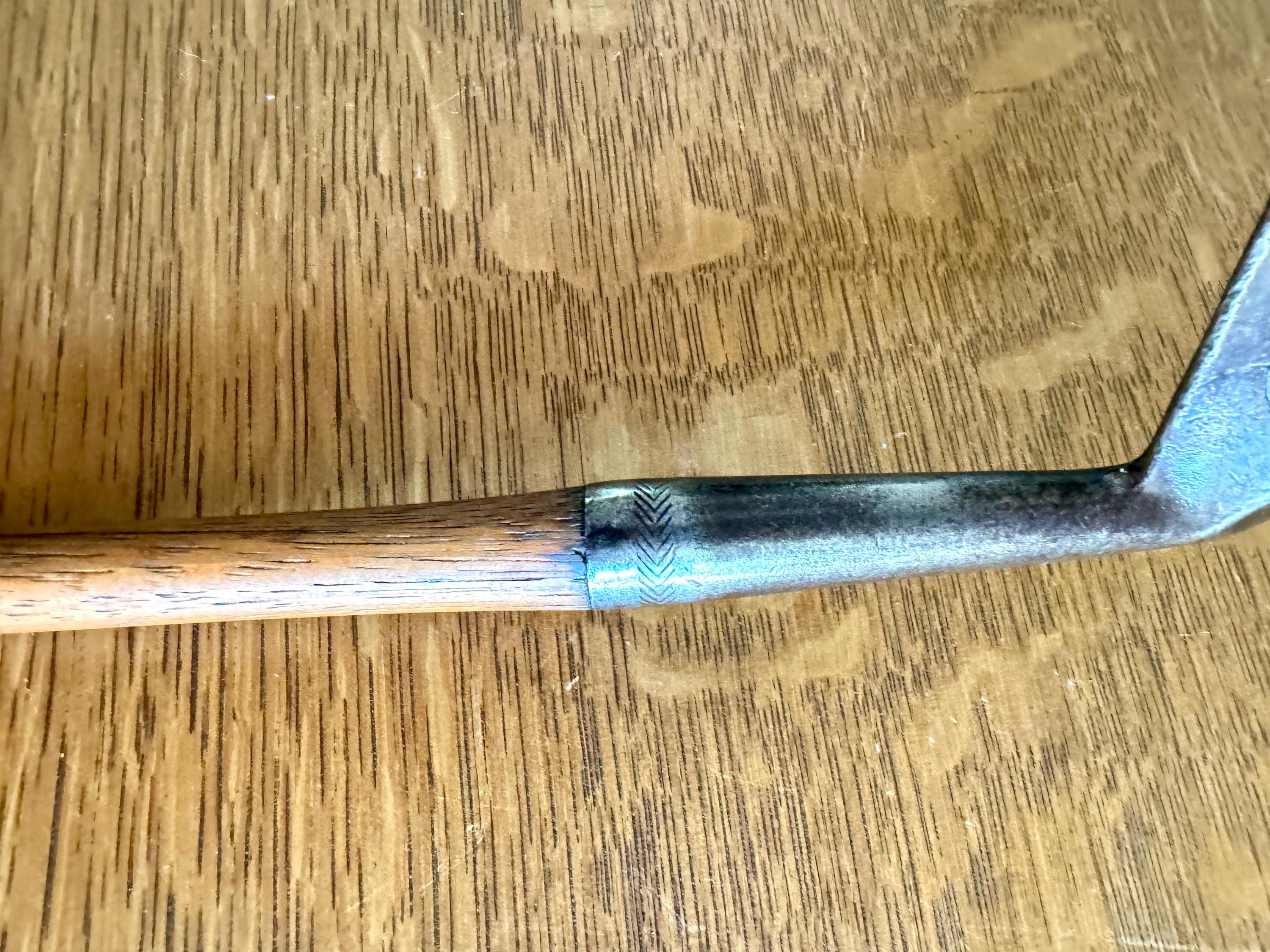 Vtg Hickory Shaft Putter | Wilson Aim Rite Hickory Putter | Wooden Shaft Putter | Antique Wood Putter | Bob Lee Donald Signed Putter