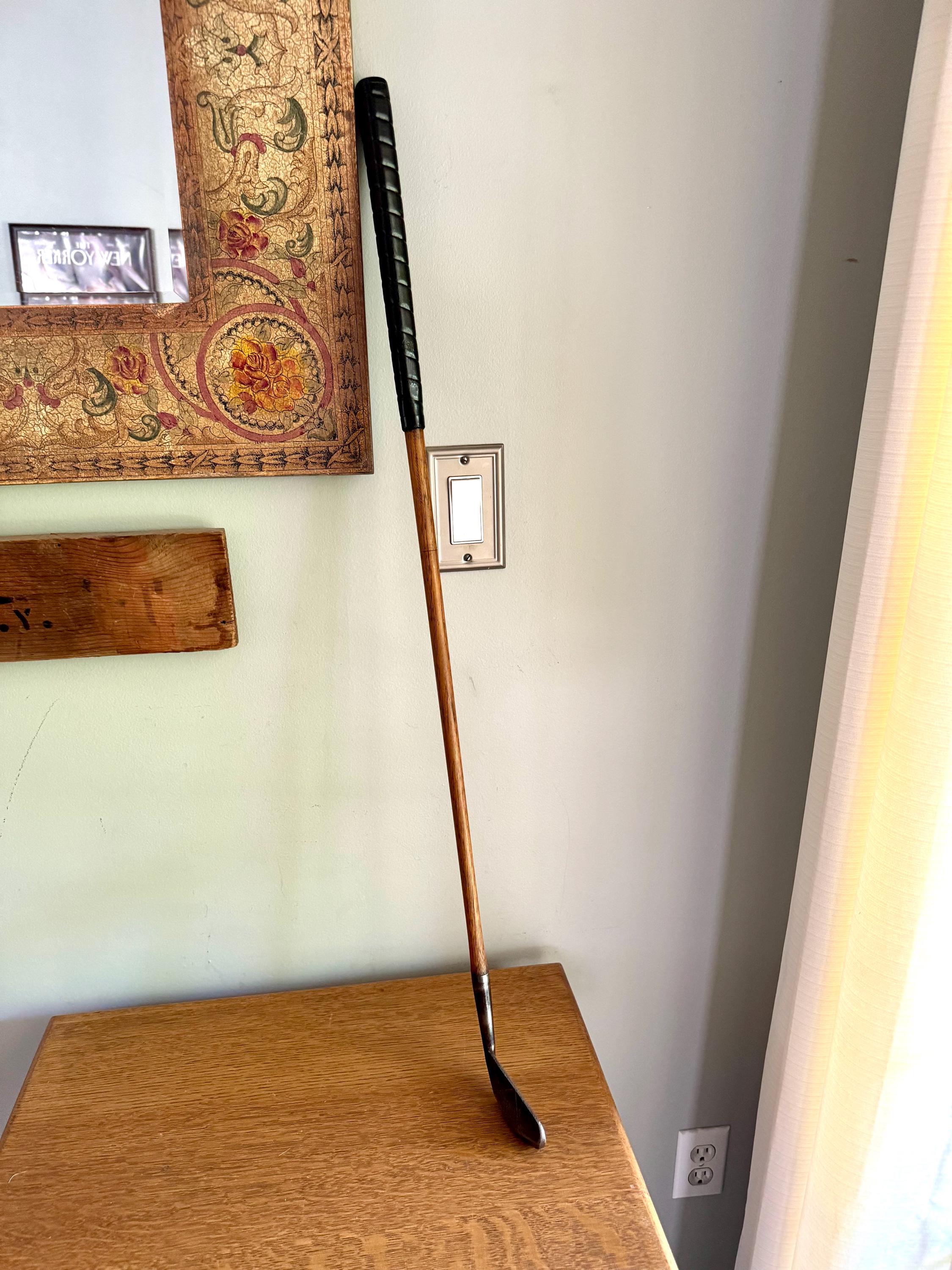 Vtg Hickory Shaft Putter | Wilson Aim Rite Hickory Putter | Wooden Shaft Putter | Antique Wood Putter | Bob Lee Donald Signed Putter