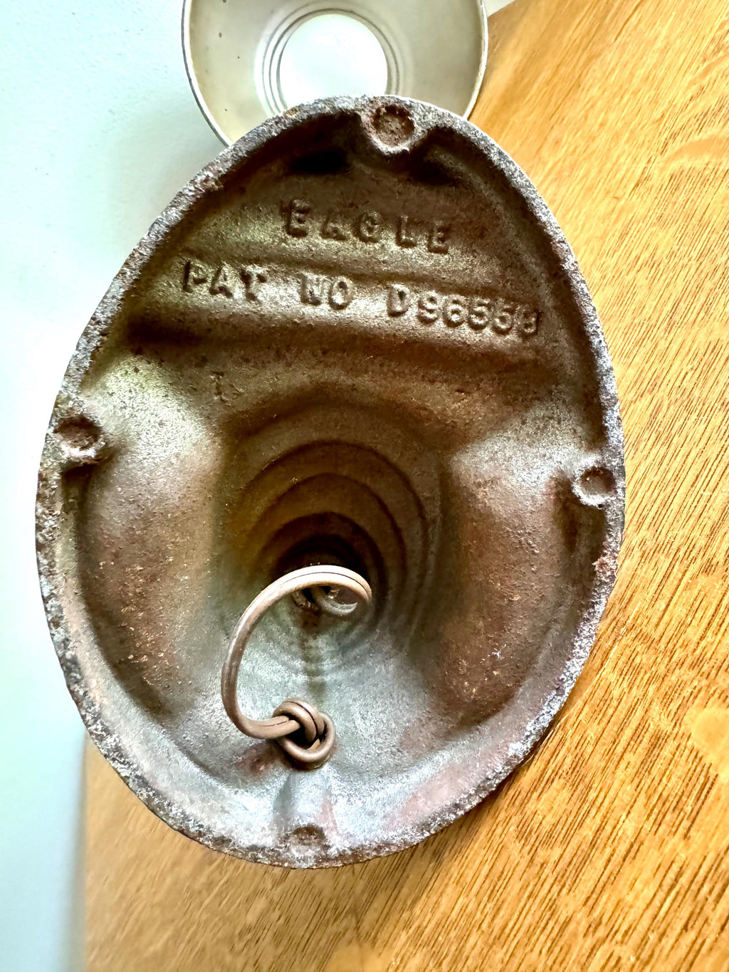 Vintage Eagle Goose Neck Lamp | Industrial Adjustable Desk Lamp | Eagle Cast Iron Desk Lamp | Distressed Metal Desk Lamp | Rustic Desk Lamp