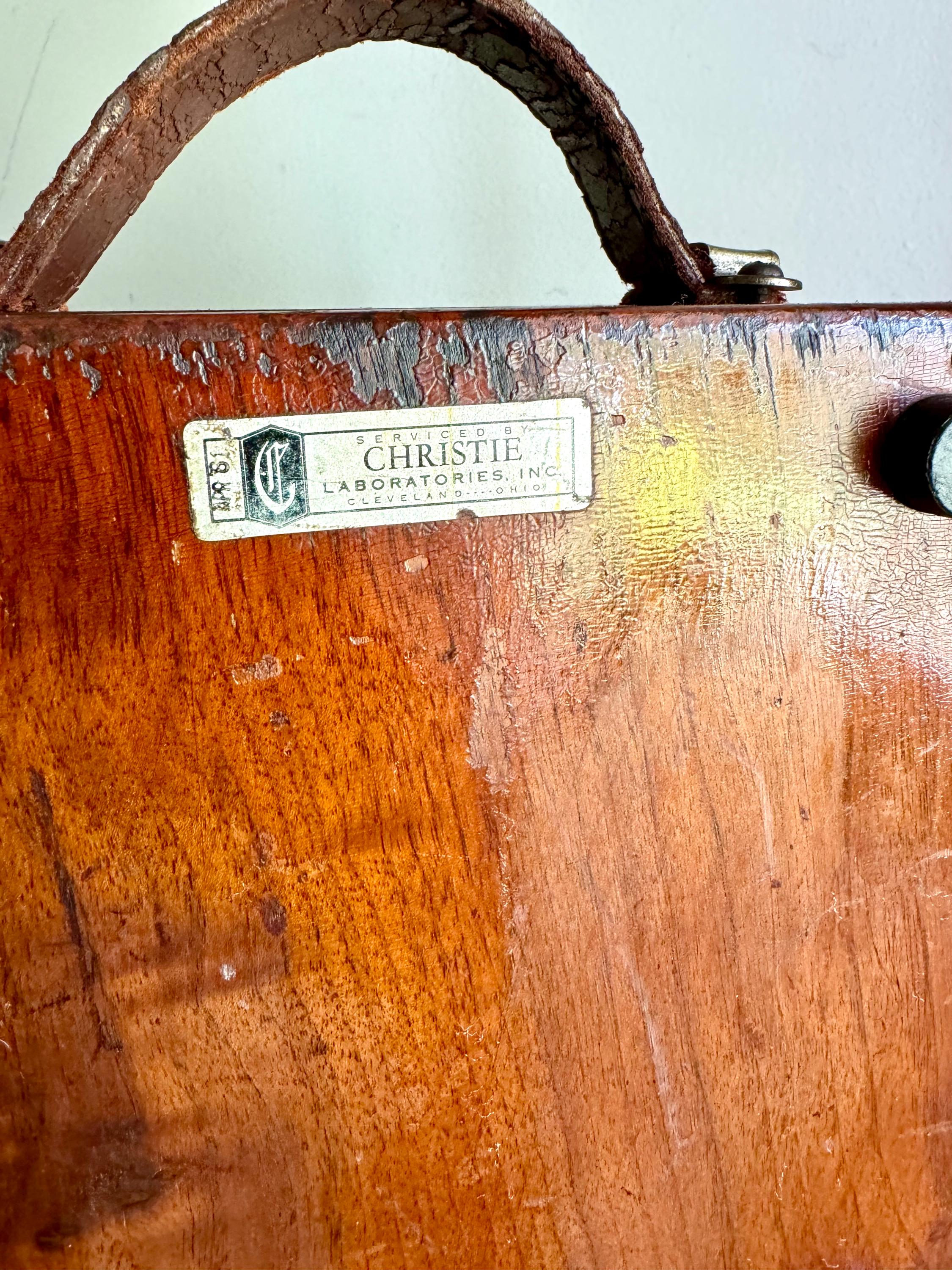 Antique Weston A.C. Volt Meter | Weston 155 A.C. Volt Gauge | Weston Model 155 | Weston Electrical Instruments Co. | Factory Testing Equip.