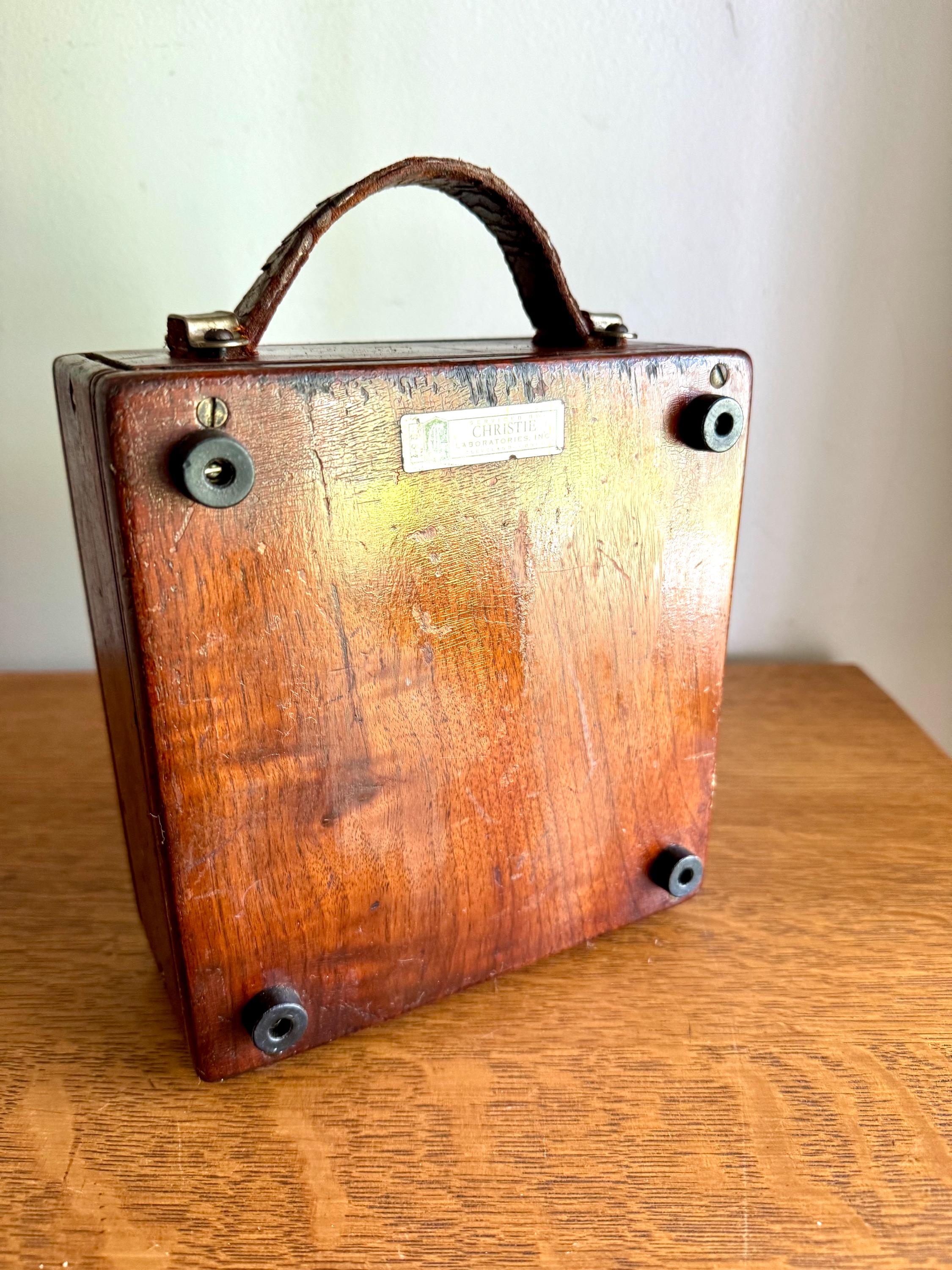 Antique Weston A.C. Volt Meter | Weston 155 A.C. Volt Gauge | Weston Model 155 | Weston Electrical Instruments Co. | Factory Testing Equip.