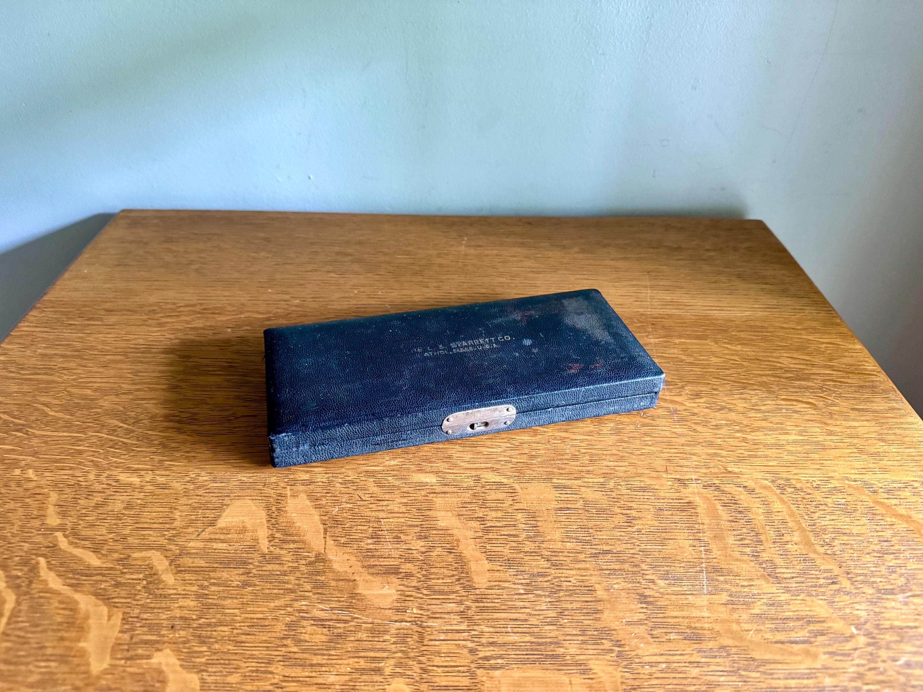 Vintage Starrett Inside Depth Micrometer l L.S. Starrett Inside Depth Micrometer Set | Antique Machinist Tool | Starrett Machinist Depth Set