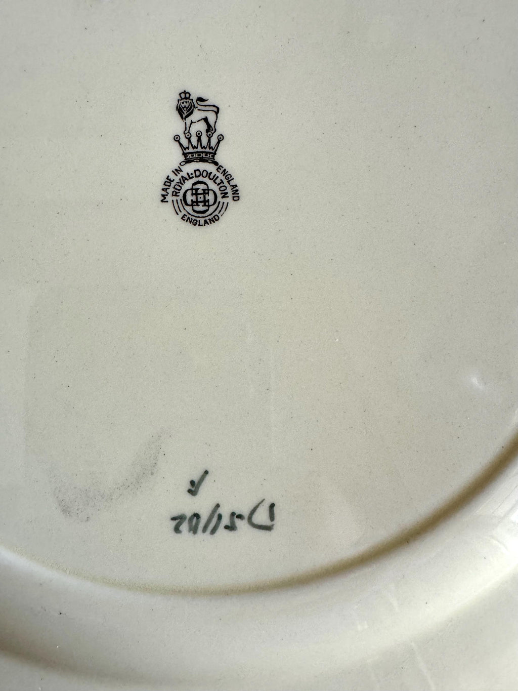 A Royal Doulton Collectible Plate | "The Admiral" Royal Doulton Series Plate | The Professionals Seriesware Collectible Plate