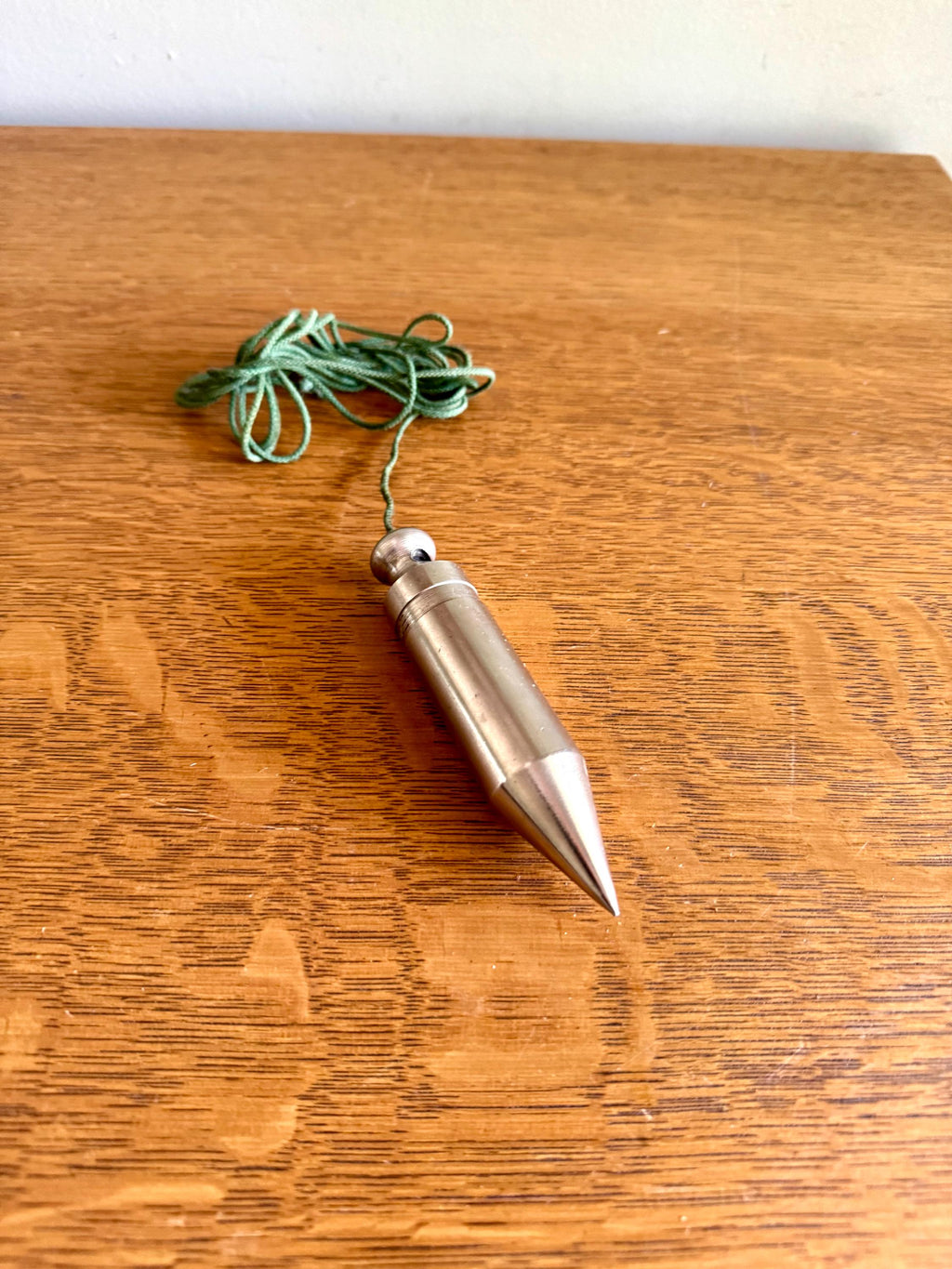 Vtg P & C Plumb Bob | P and C 1605 Plumb Bob | 12 oz.Plumb Bob | Carpenter's Tool