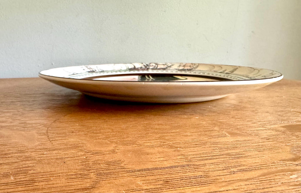A Royal Doulton Collectible Plate | "The Admiral" Royal Doulton Series Plate | The Professionals Seriesware Collectible Plate