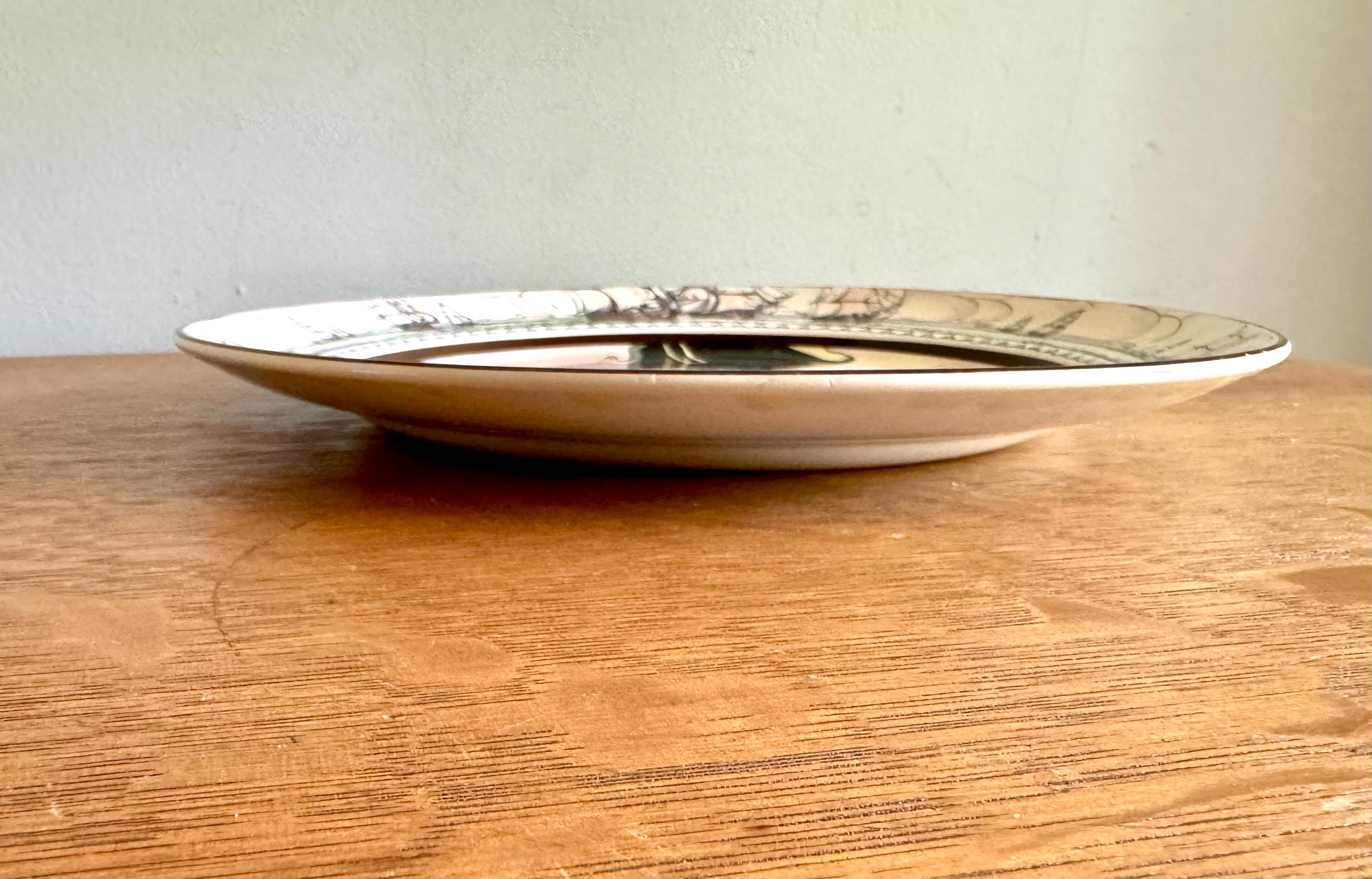 A Royal Doulton Collectible Plate | "The Admiral" Royal Doulton Series Plate | The Professionals Seriesware Collectible Plate