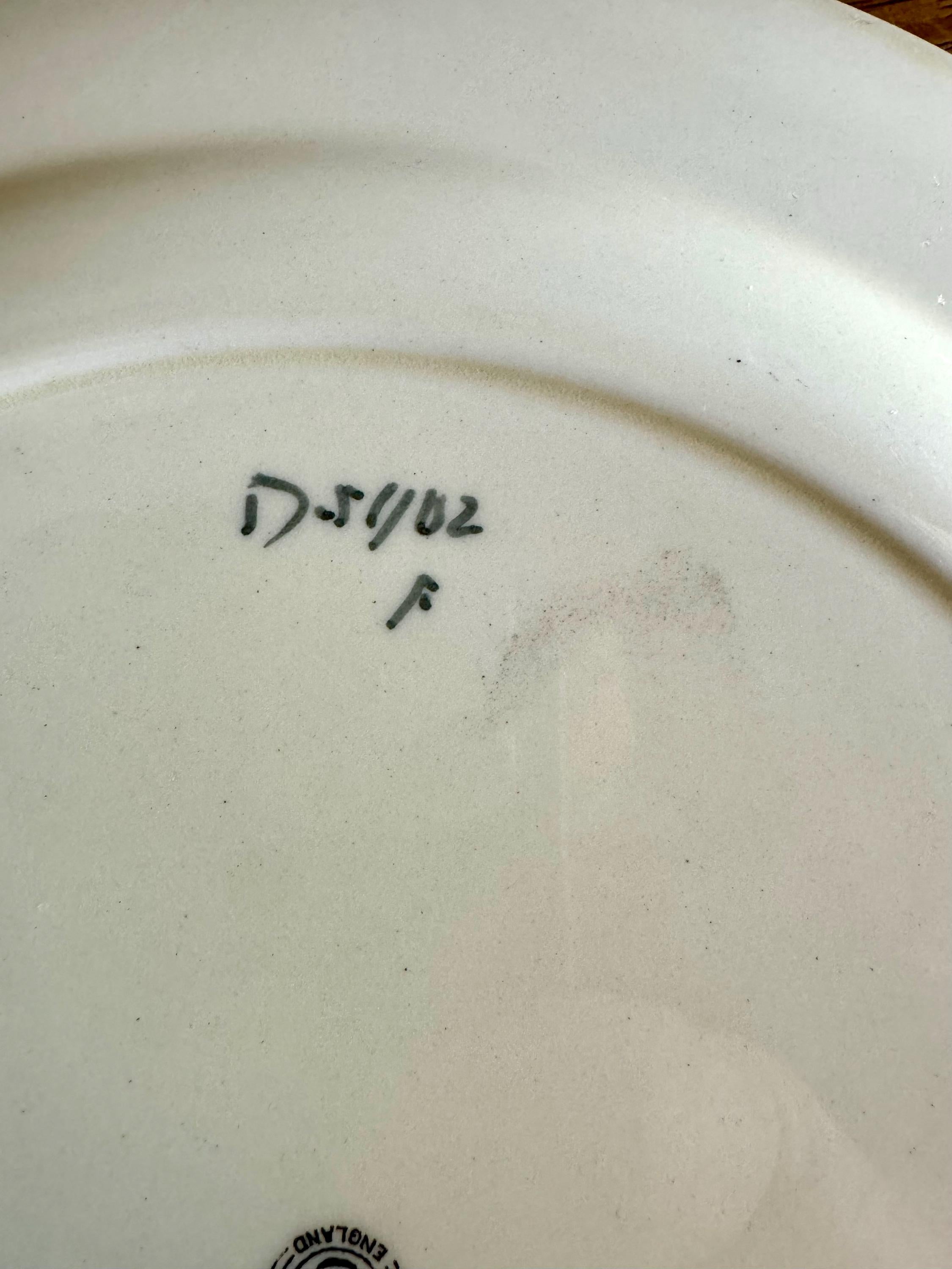 A Royal Doulton Collectible Plate | "The Admiral" Royal Doulton Series Plate | The Professionals Seriesware Collectible Plate