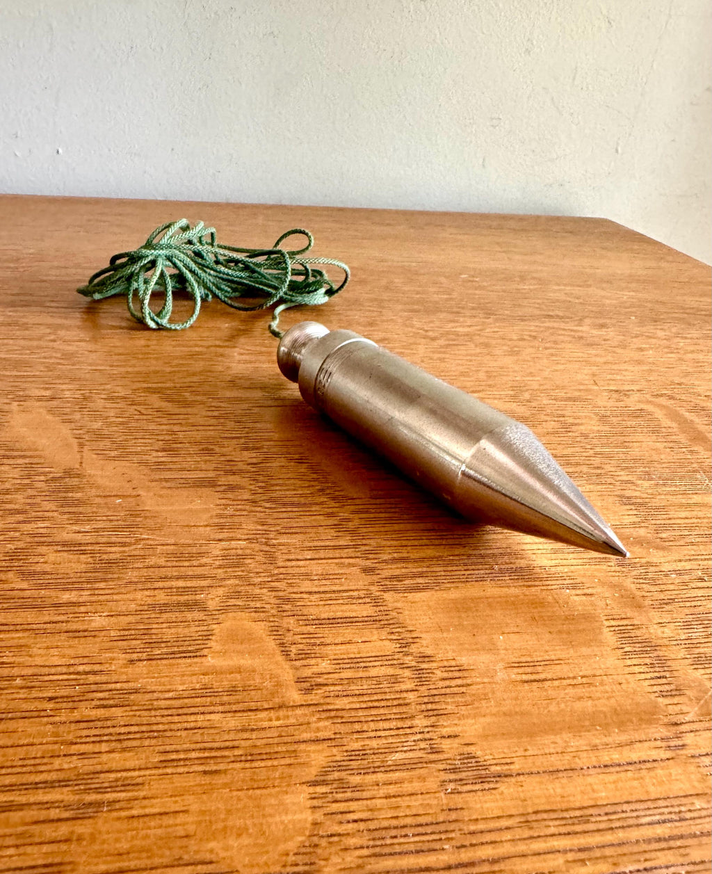 Vtg P & C Plumb Bob | P and C 1605 Plumb Bob | 12 oz.Plumb Bob | Carpenter's Tool