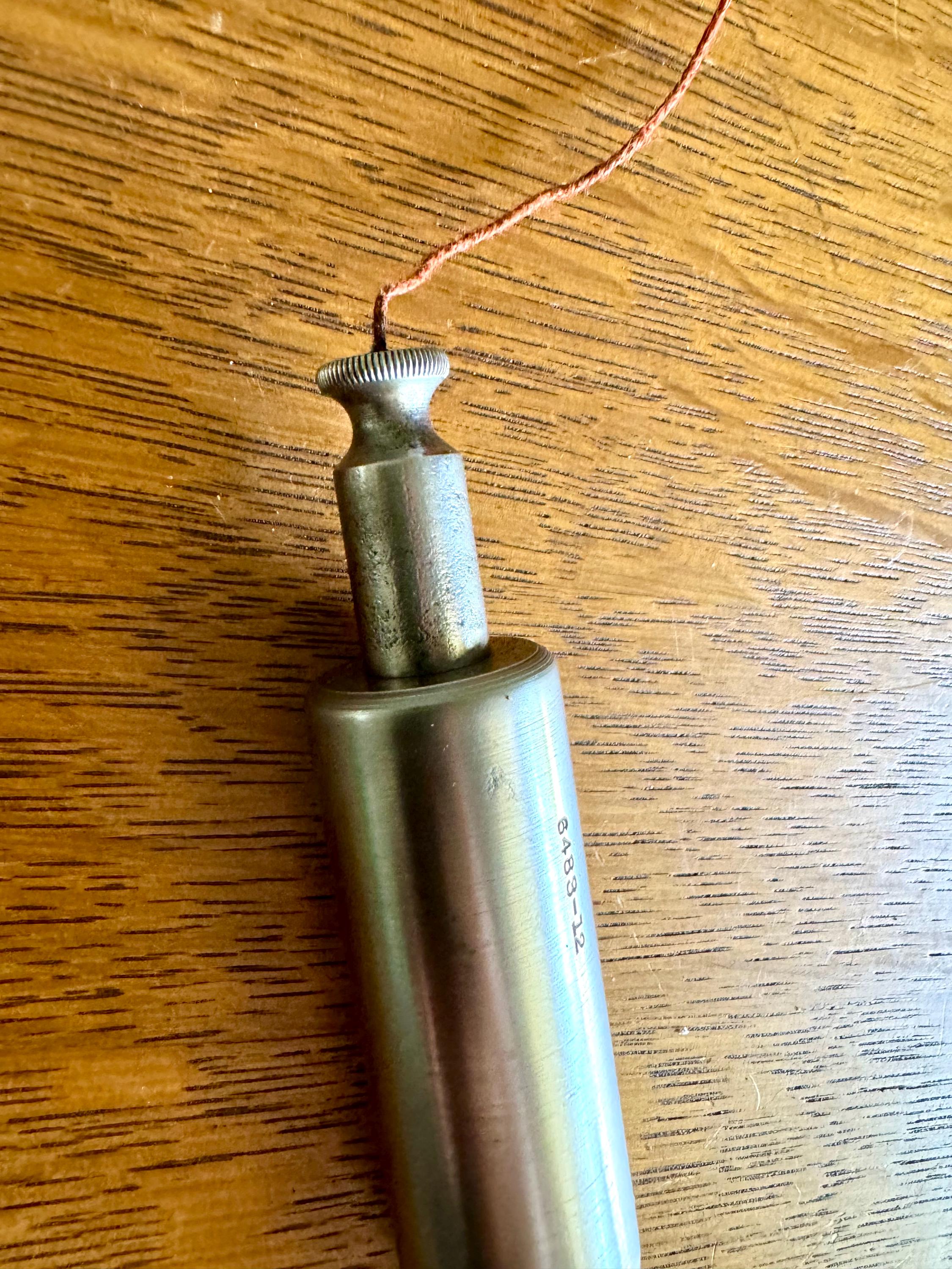 Vtg 12 Ounce Plumb Bob | 6483-12 Plumb Bob | 12 oz.Plumb Bob | Carpenter's Tool