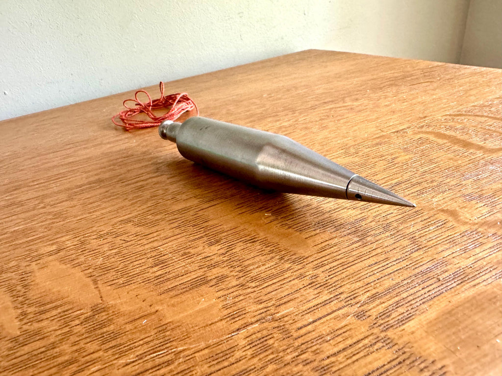 Vtg 12 Ounce Plumb Bob | 6483-12 Plumb Bob | 12 oz.Plumb Bob | Carpenter's Tool
