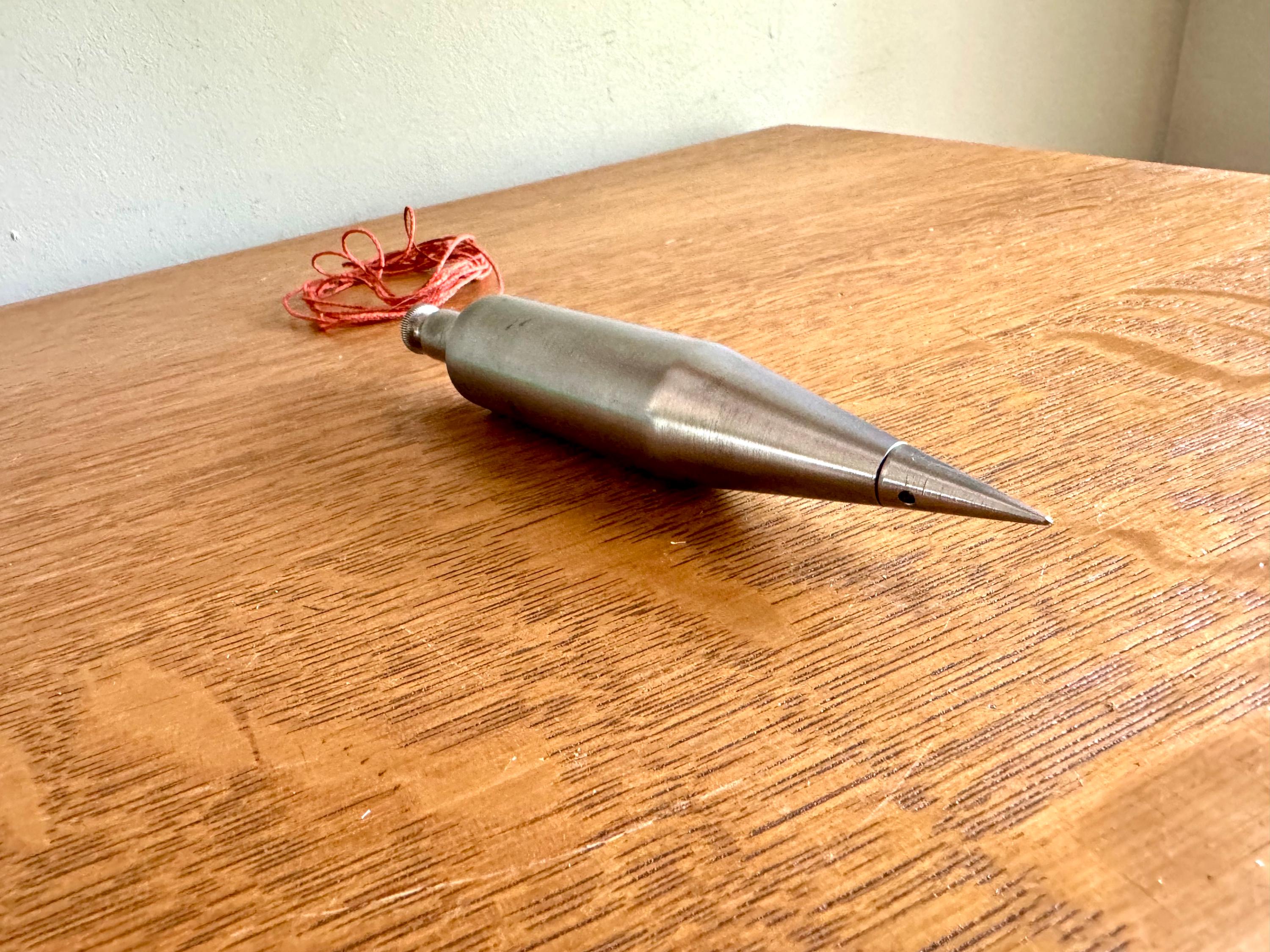 Vtg 12 Ounce Plumb Bob | 6483-12 Plumb Bob | 12 oz.Plumb Bob | Carpenter's Tool