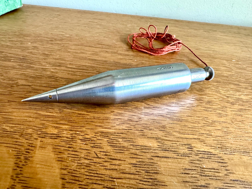 Vtg 12 Ounce Plumb Bob | 6483-12 Plumb Bob | 12 oz.Plumb Bob | Carpenter's Tool