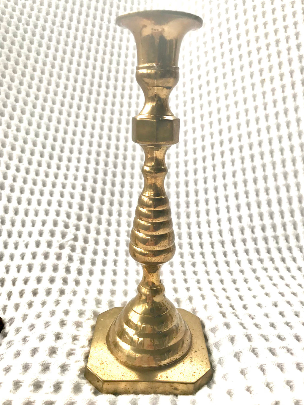 Set of 2 Solid Brass Candlestick | 2 Brass Candles Sticks | Hollywood Regency Brass Candle Holders | Brass Candlesticks | Candle Holders