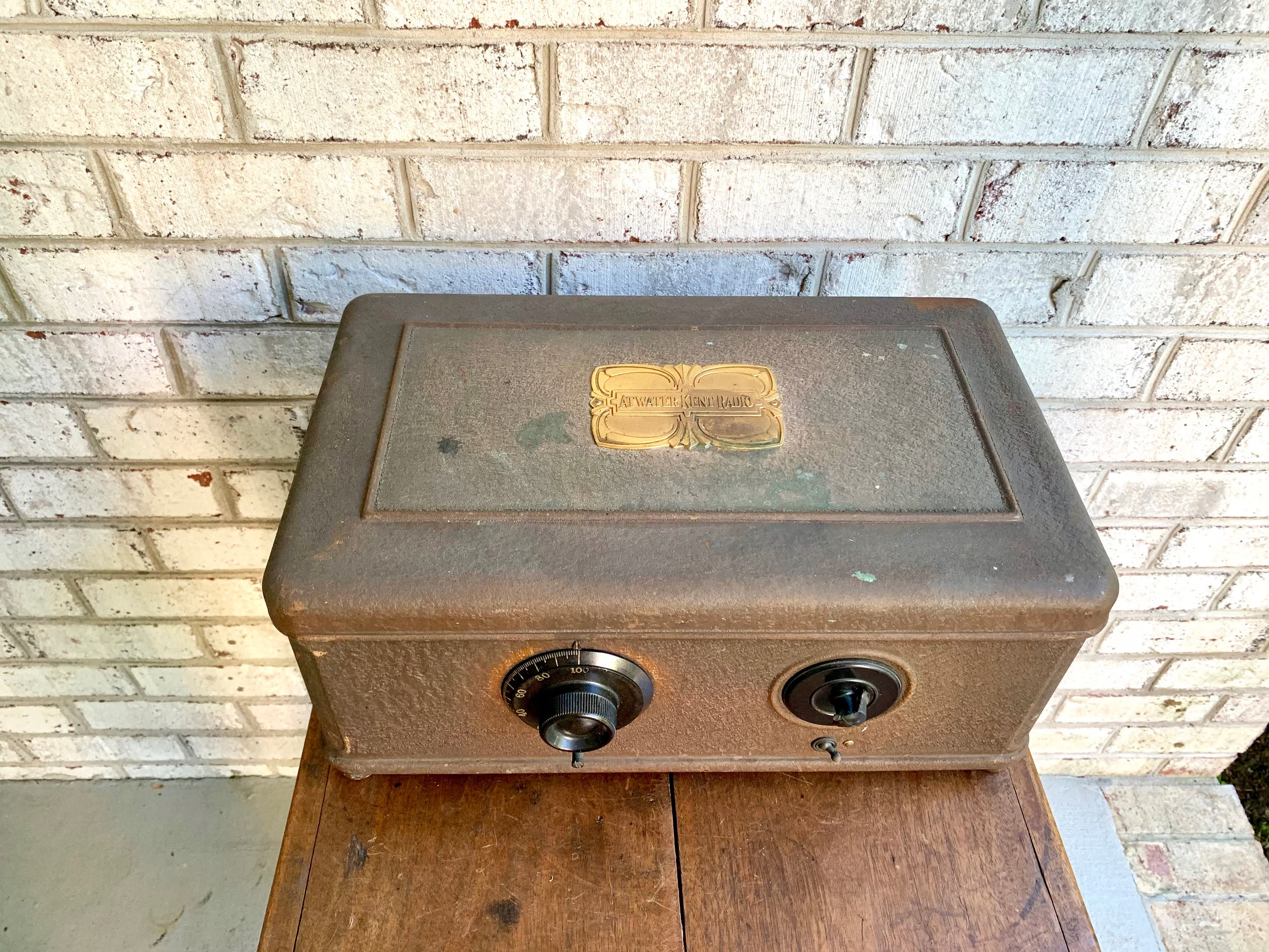 Vintage Atwater Kent Model 42 Radio Receiver | 1920's TRF Receiver Radio | Vintage Radio | Collectible Radio