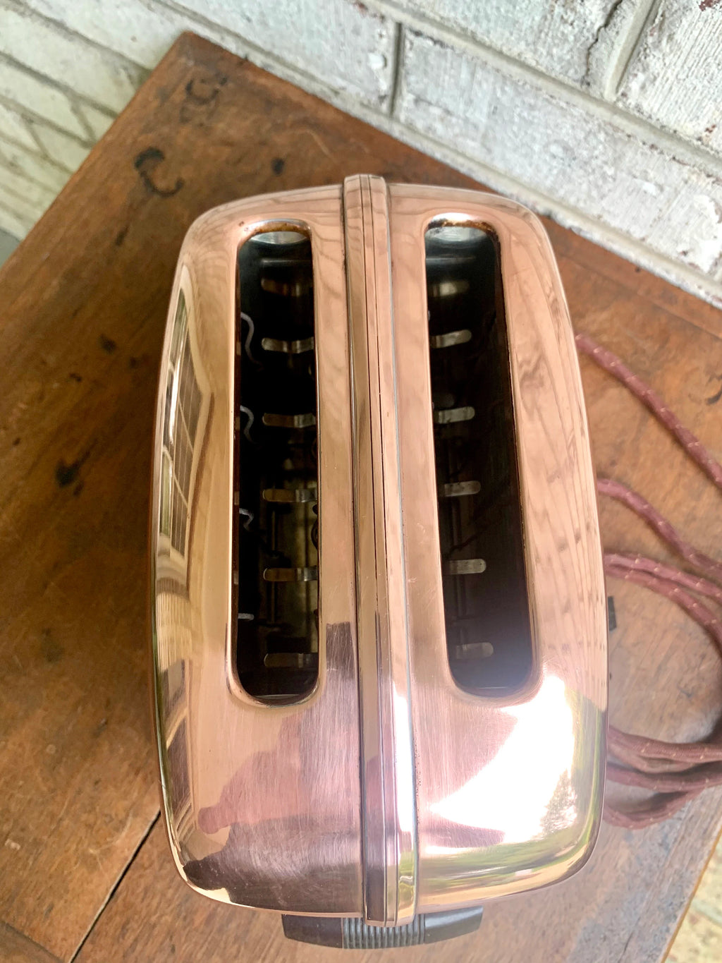 Vintage Rare Copper Toastmaster 1B14 Toaster | Copper Art Deco Toaster | Collectible Toaster