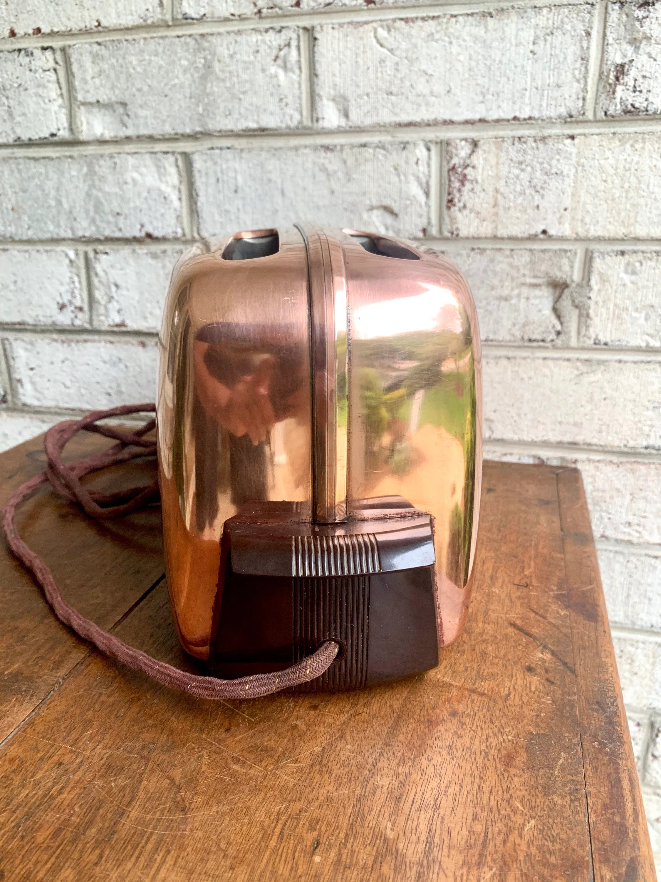 Vintage Rare Copper Toastmaster 1B14 Toaster | Copper Art Deco Toaster | Collectible Toaster
