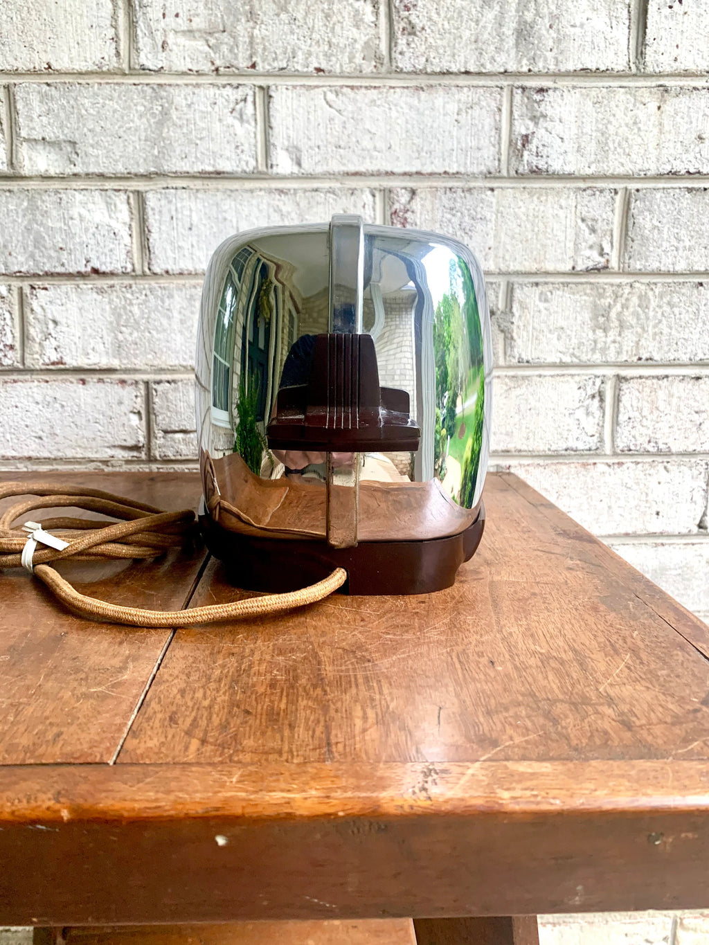 Vintage Kenmore Chrome Toaster | Retro Kenmore 307-6331 Toaster | 1940's Metal Toaster | Art Deco Chrome Toaster | Mid Century Metal Toaster