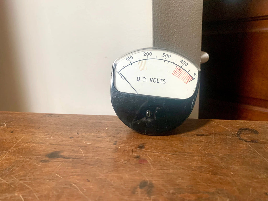 Vtg Honeywell DC Volt Meter | D.C. Volt Meter | Vintage Volt Gauge | DC Voltage Gauge
