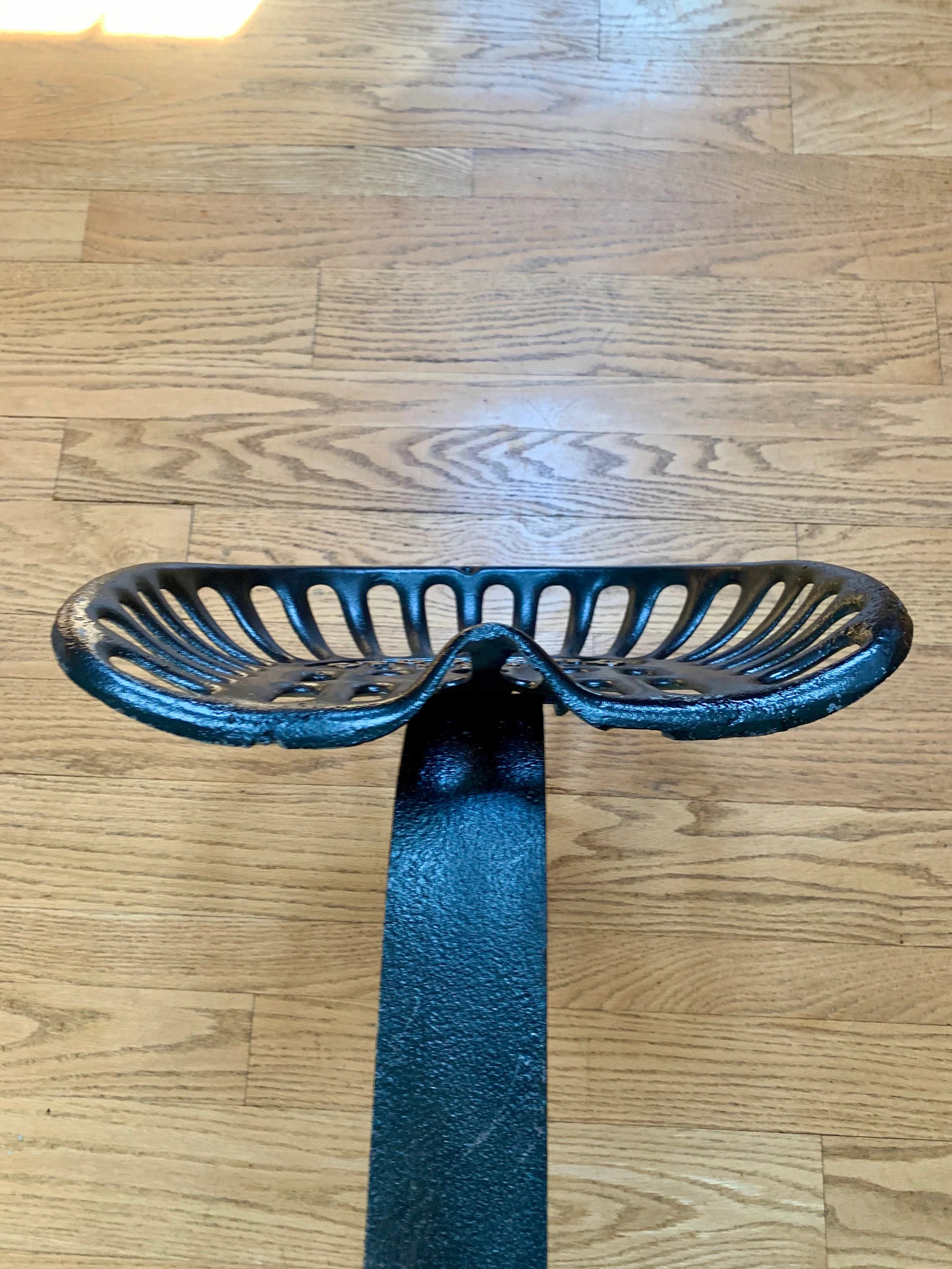 Vtg Rare Stoddard Implement Seat | Cast Iron Implement Seat | Antique Farm Equipment Seat