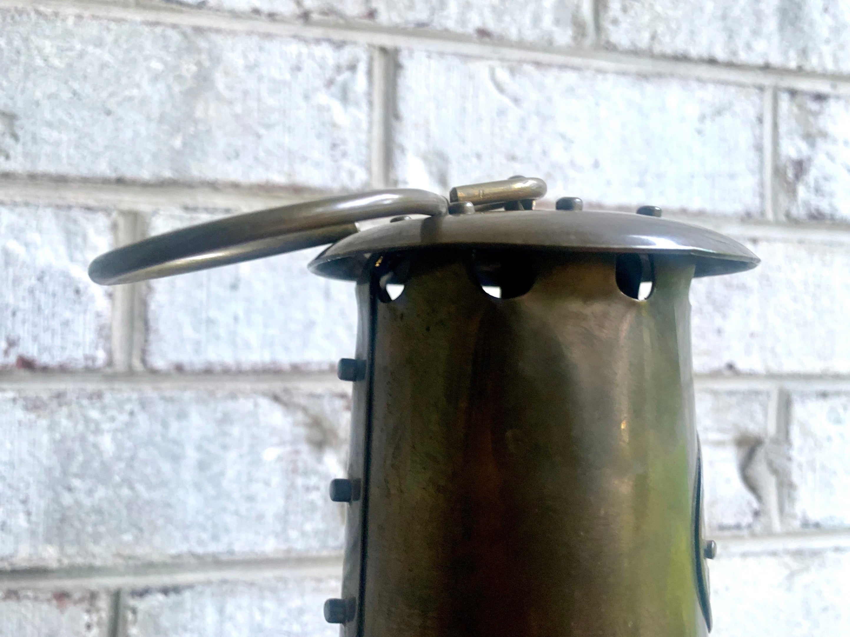 Vtg Brass Weems & Plath Yacht Lamp | Brass Yacht Oil Lamp | Weems and Plath Nautical Oil Lamp | Nautical Decor | Ship's Lamp