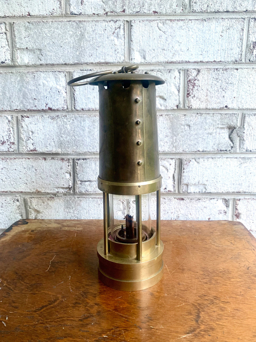 Vtg Brass Weems & Plath Yacht Lamp | Brass Yacht Oil Lamp | Weems and Plath Nautical Oil Lamp | Nautical Decor | Ship's Lamp