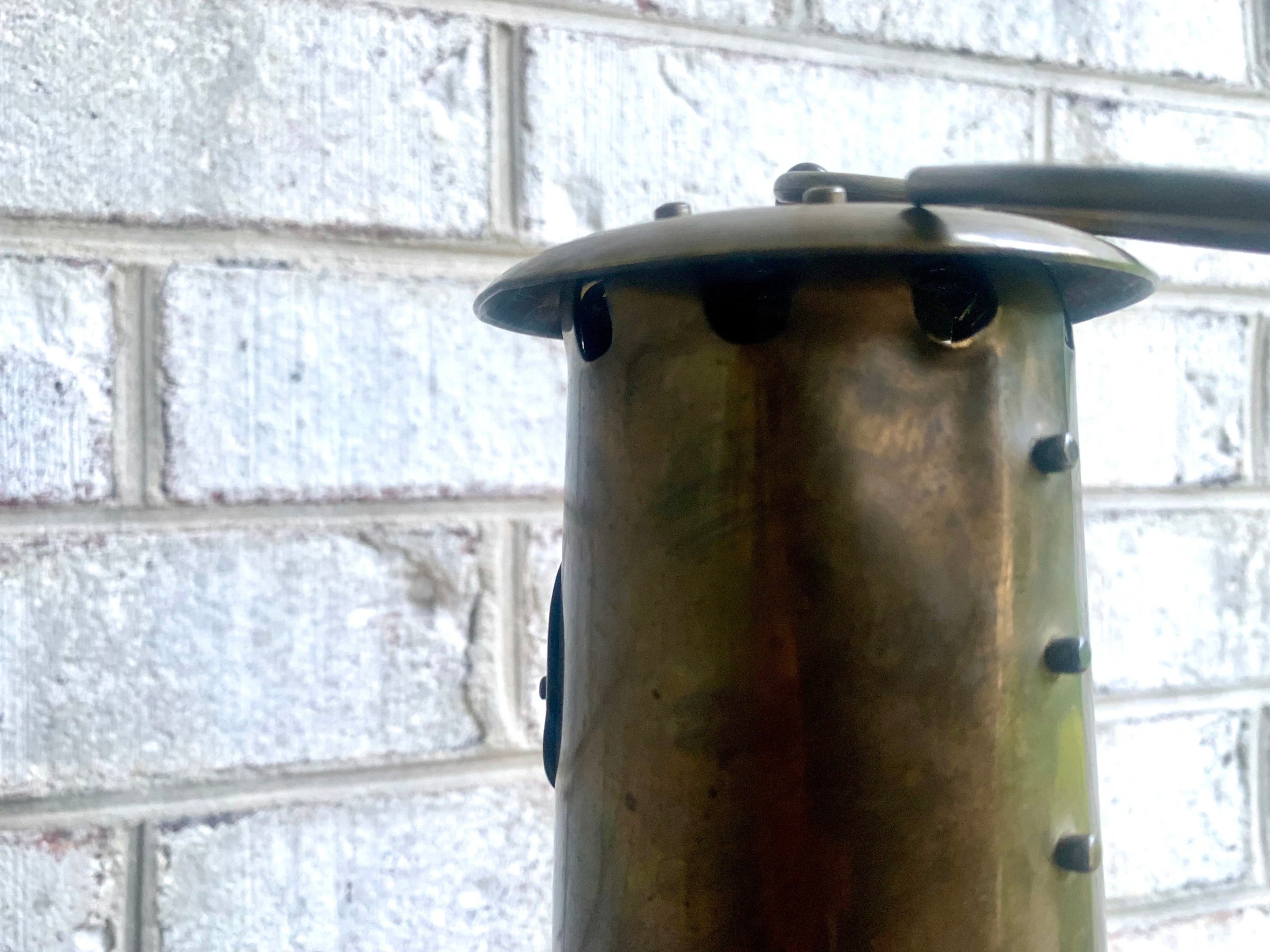 Vtg Brass Weems & Plath Yacht Lamp | Brass Yacht Oil Lamp | Weems and Plath Nautical Oil Lamp | Nautical Decor | Ship's Lamp