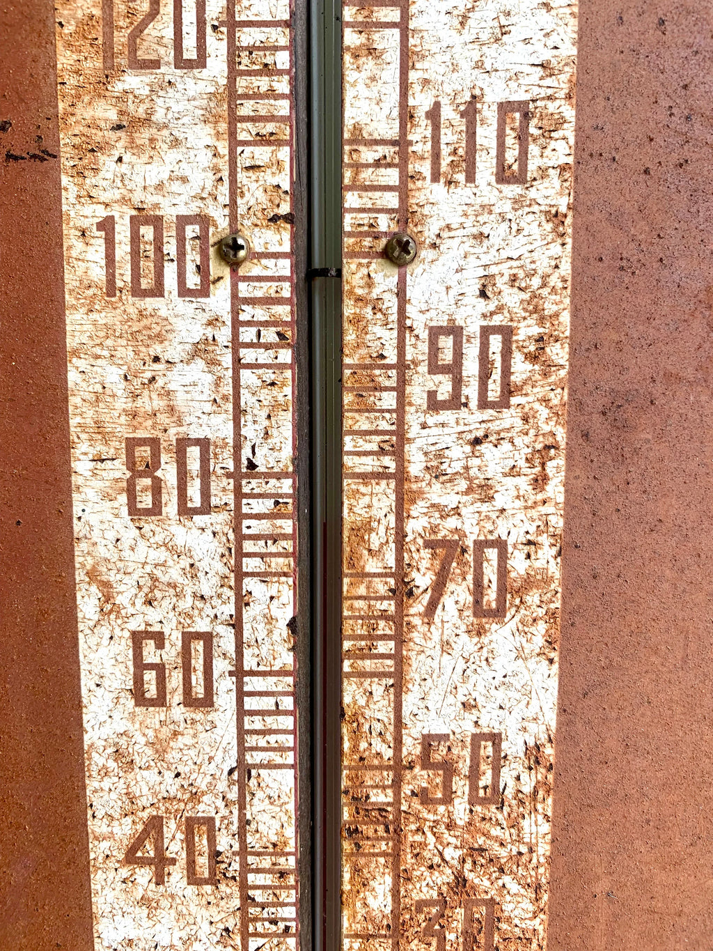 Vtg Rustic Royal Crown Cola Advertisement Thermometer | RC Cola Thermometer | Distressed Advertisement Thermometer Sign